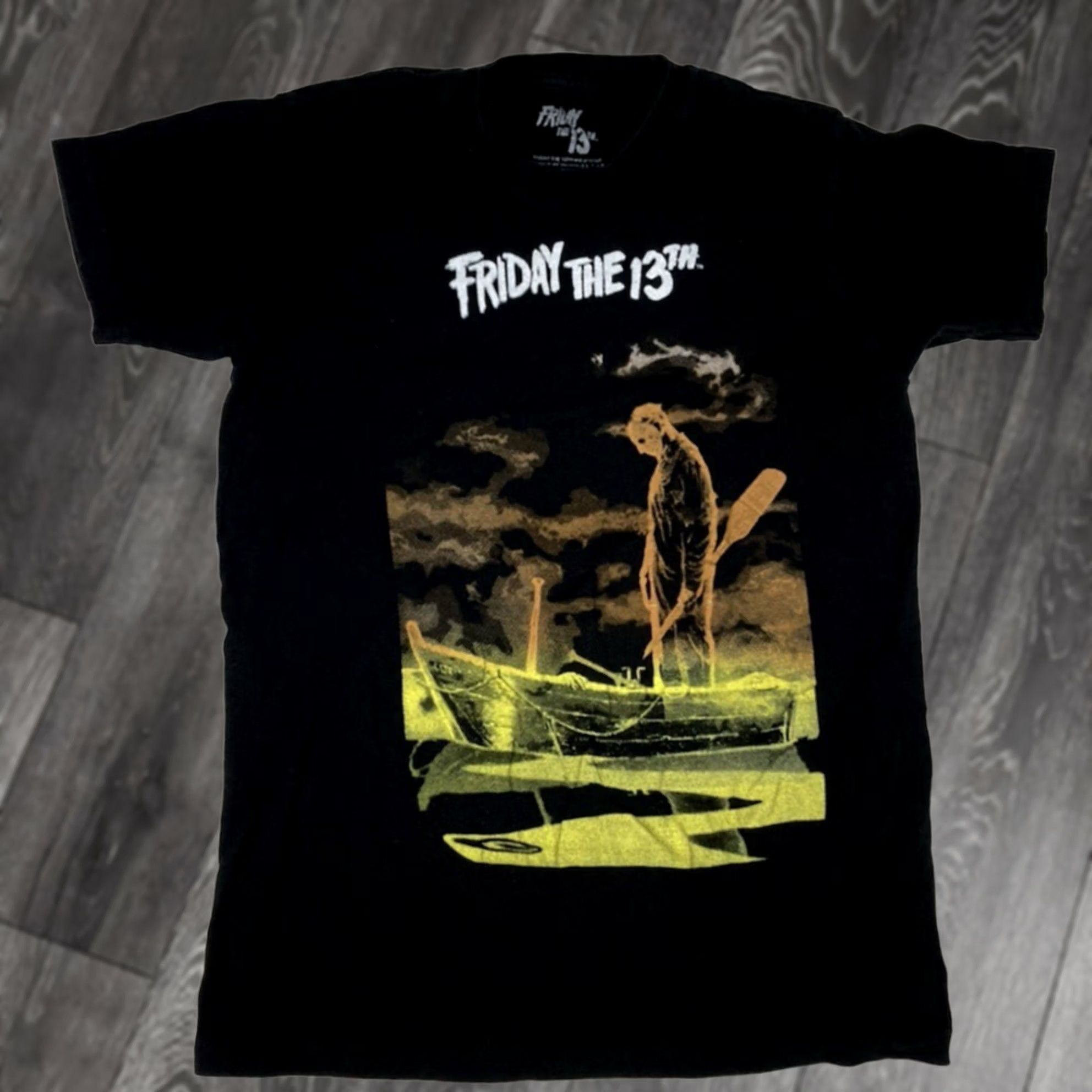Vintage Friday The 13th Friday The 13th T-Shirt Women Small Black Short Sleeve Movie Halloween Horror Casual Shirt Womens Size S / US 4 / IT 40 - 1 Thumbnail