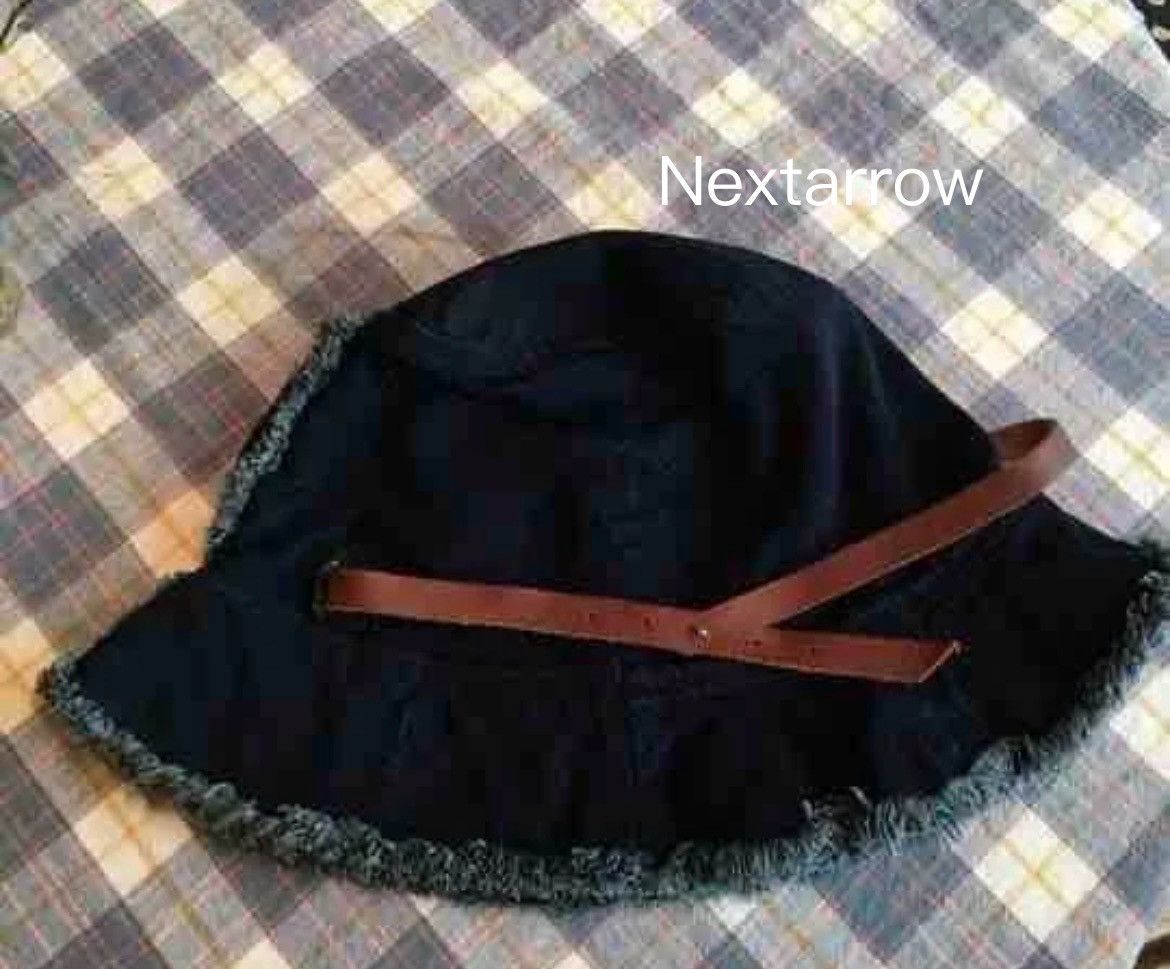 Kapital Kapital Cowboy Fur Hem Adjustable Fisherman Hat Size ONE SIZE - 1 Thumbnail