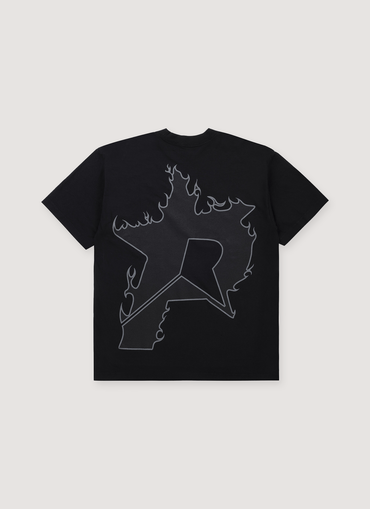 Other Pieces P Star Flame Tee Tonal Black V2 Size US XXL / EU 58 / 5 - 1 Thumbnail