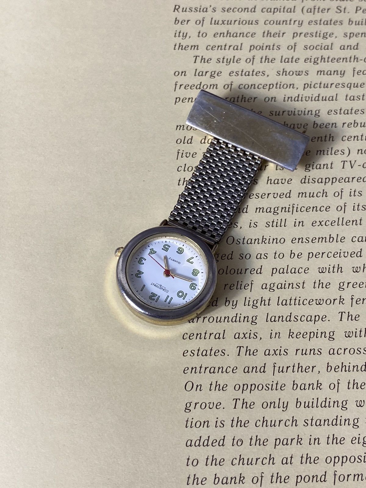 Japanese Brand Vintage Constant NURSE WATCH Clip-On Quartz Size ONE SIZE - 1 Thumbnail