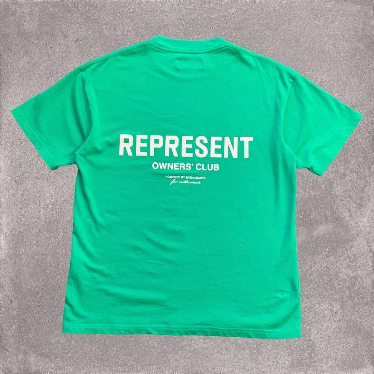 Represent Clo. Represent XS Owners Club Island Green T-Shirt Size US XS / EU 42 / 0 - 1 Thumbnail