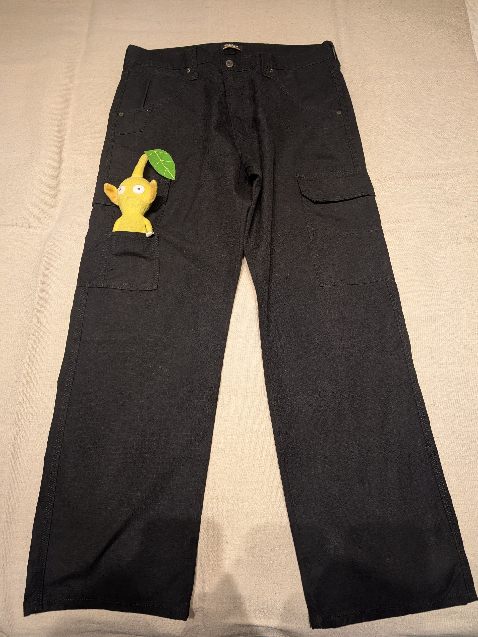 Levi's Levis Workwear ripstop cargo pants mens 36 32 Size US 36 / EU 52 - 1 Thumbnail