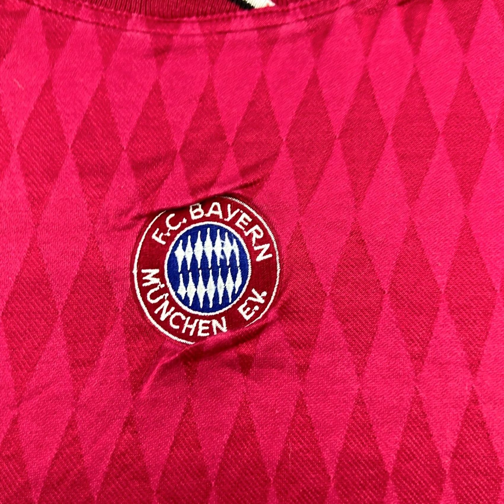 Adidas VINTAGE Bayern Munich 90s Mens Football Jersey Adidas Shirt Red XL Adult Size US XL / EU 56 / 4 - 5 Thumbnail