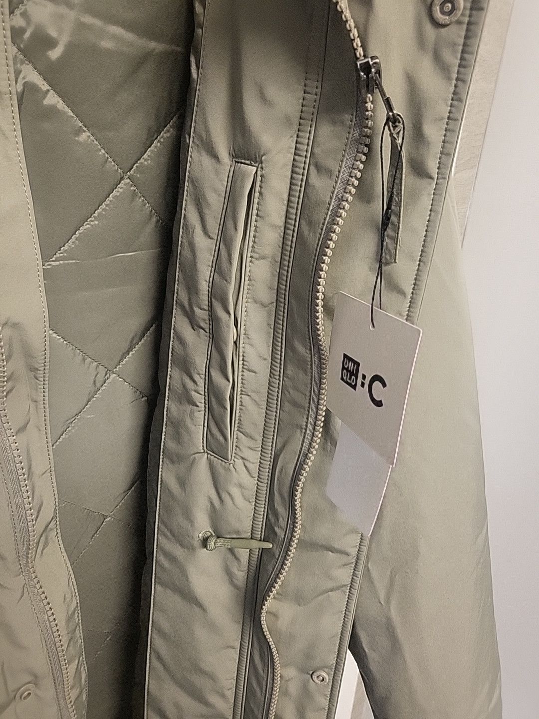 Uniqlo Uniqlo Hooded Coat Size Medium Color Khaki Size US M / EU 48-50 / 2 - 6 Thumbnail