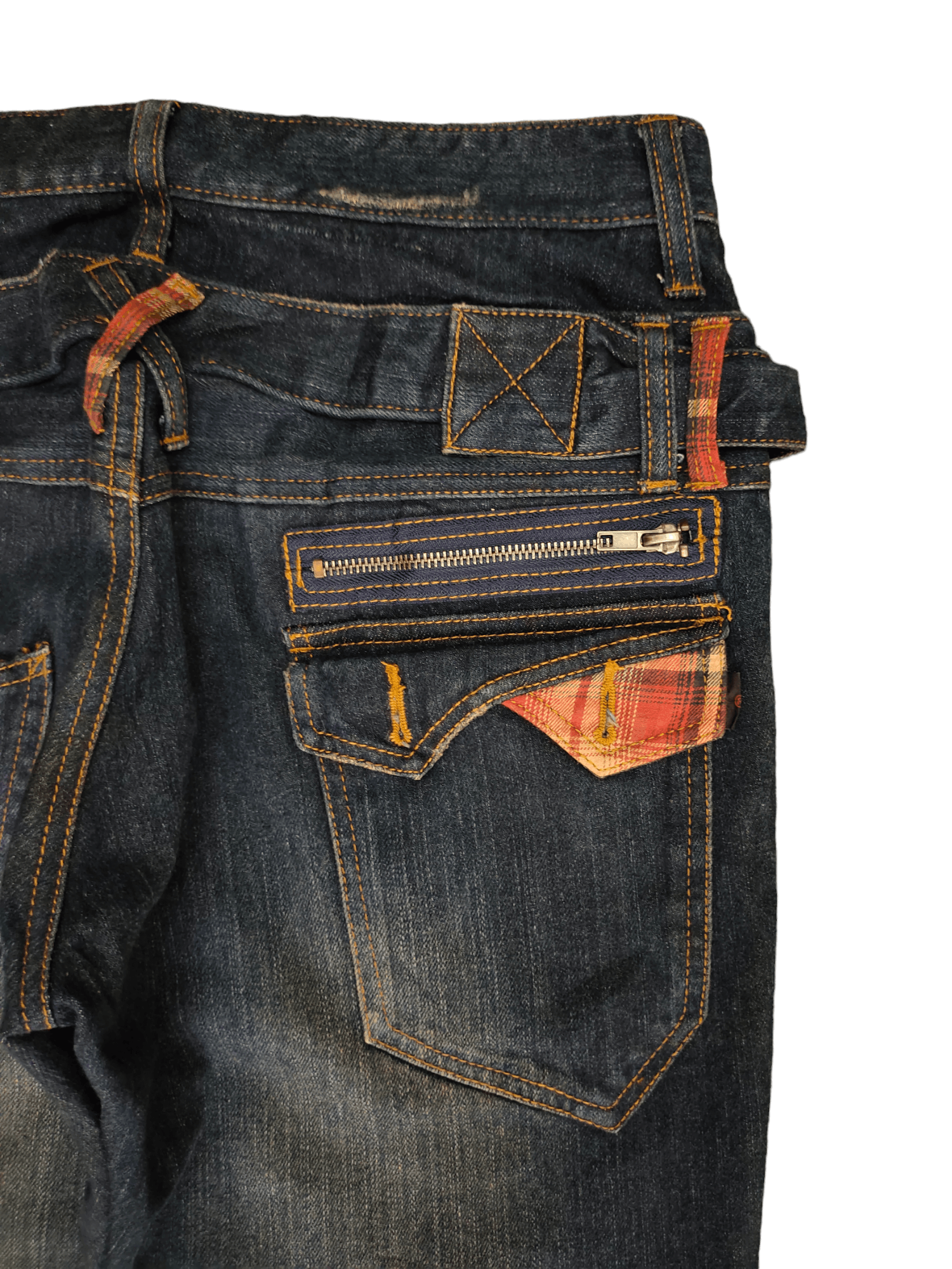 Kapital Wild Khakis Double Waist Denim Pants Undercover Ppfm Style Size US 31 - 12 Thumbnail