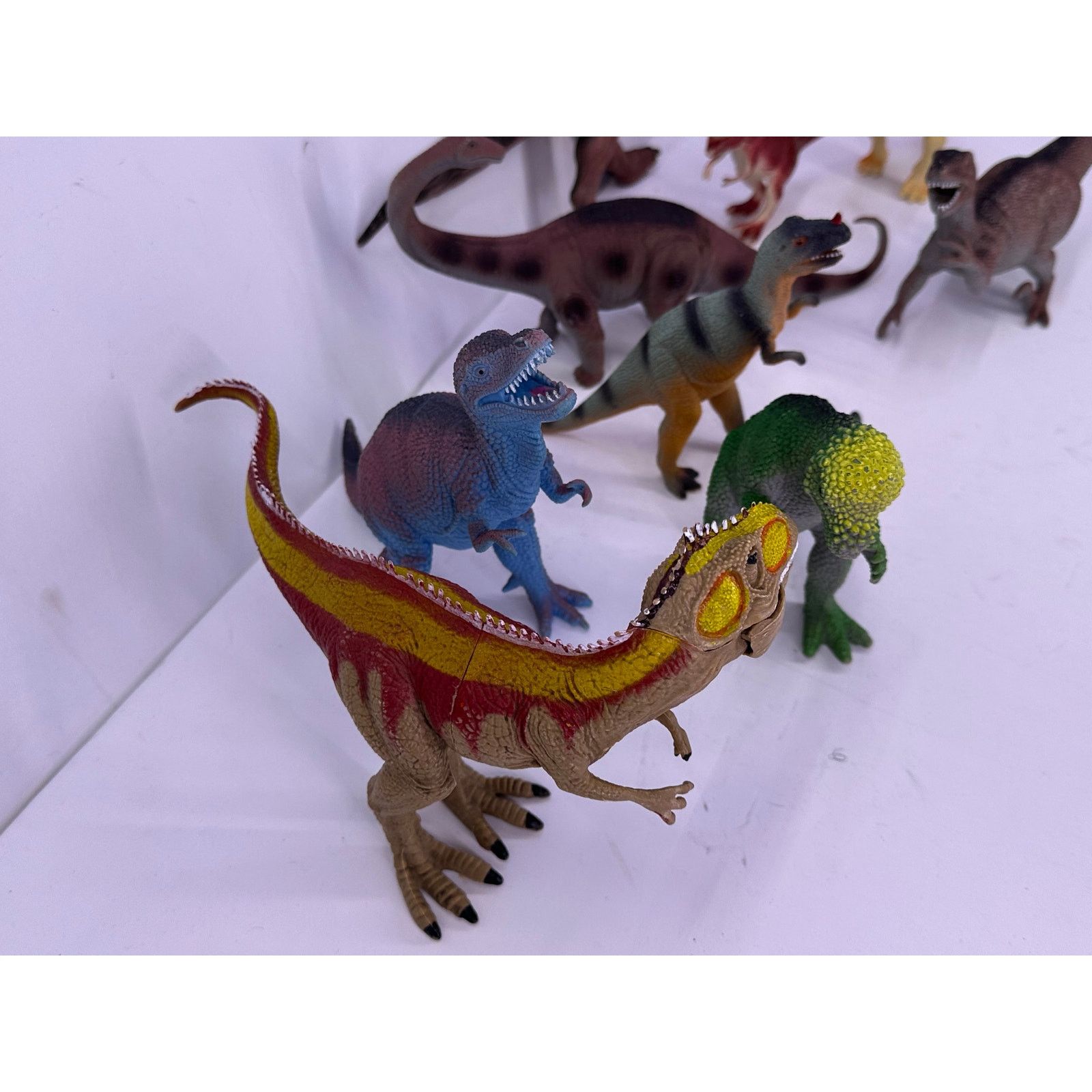 & Other Stories Large Dinosaur Hard Plastic Figures Bundle of 9 Size ONE SIZE - 3 Thumbnail