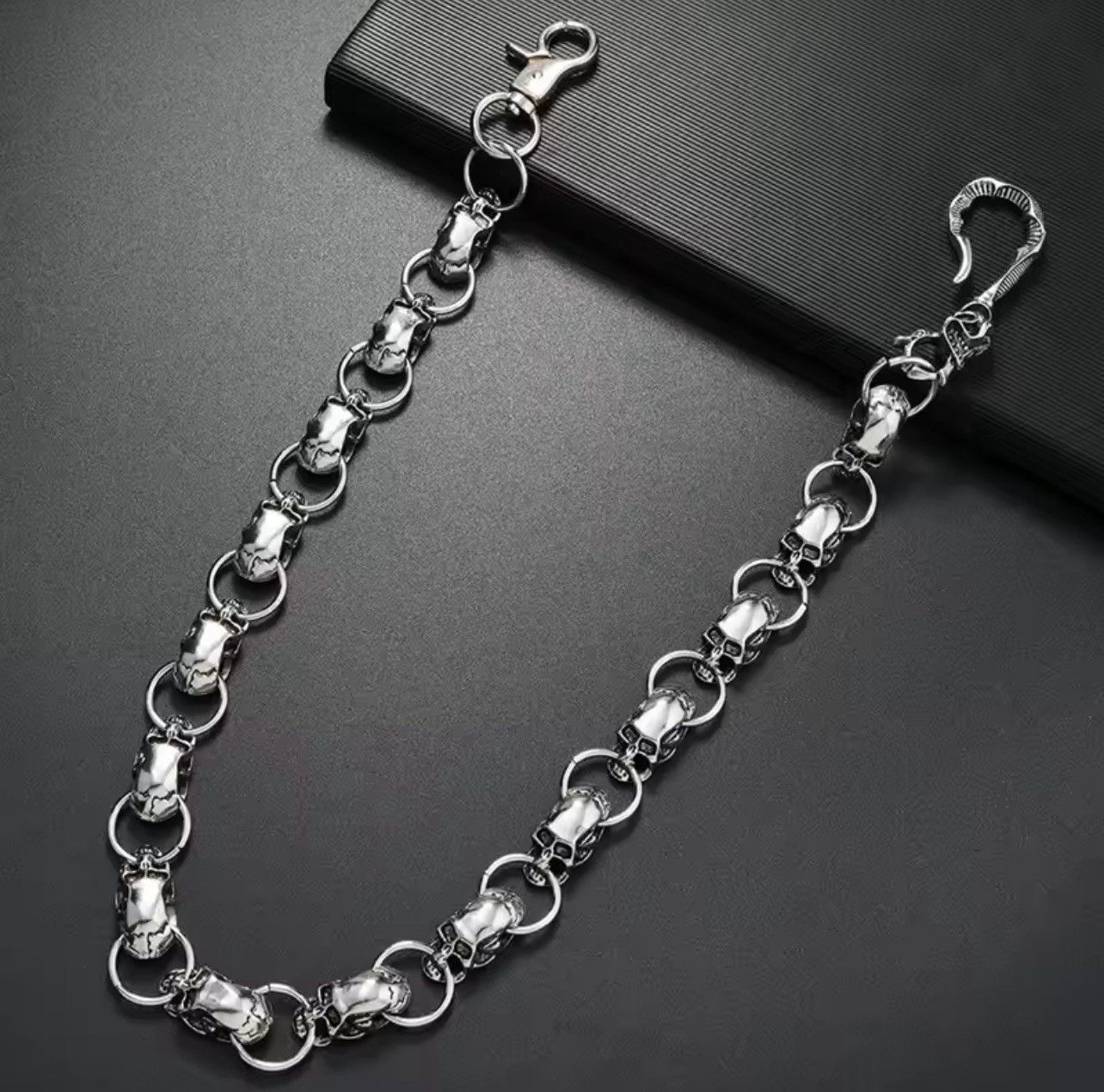 Vintage Gothic Punk Heavy Waist Chain Size ONE SIZE - 2 Thumbnail