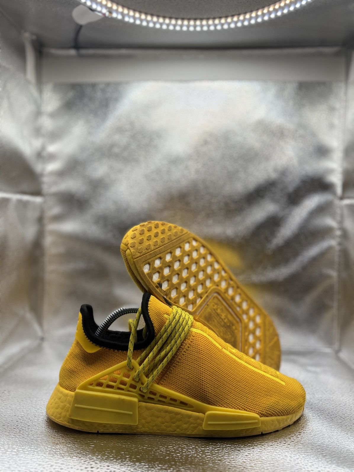 Adidas Adidas NMD Hu Pharrell extra eye yellow Size US 6.5 / EU 39-40 - 1 Thumbnail