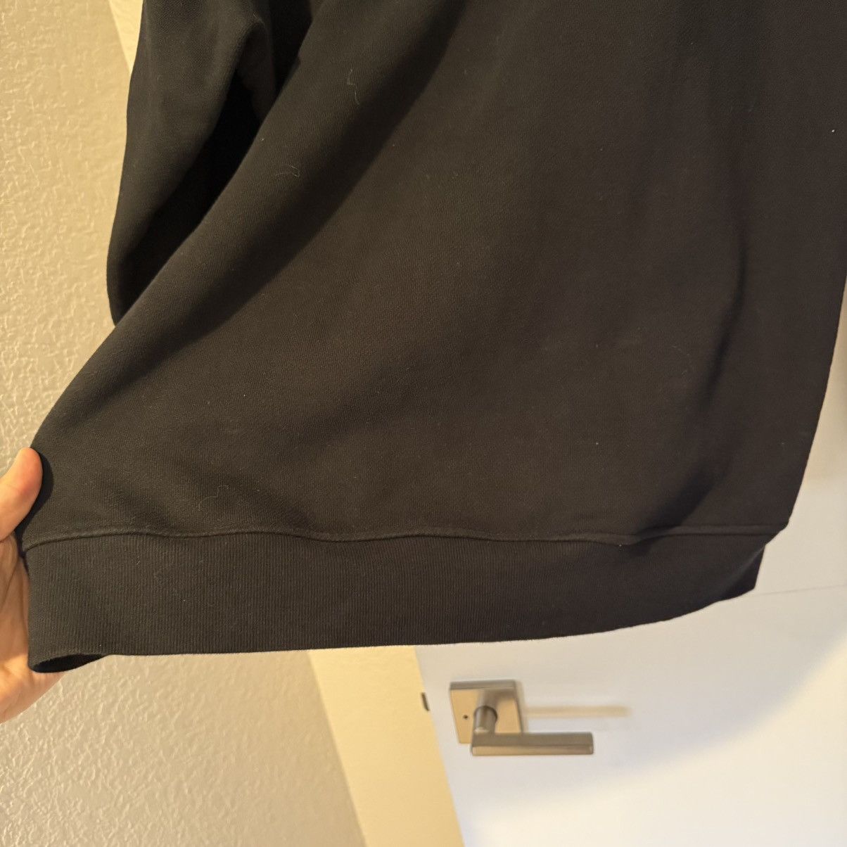 Fenty × Puma Rihanna FENTY x Puma Black Toweling Logo Oversized Hoodie Size M / US 6-8 / IT 42-44 - 12 Thumbnail