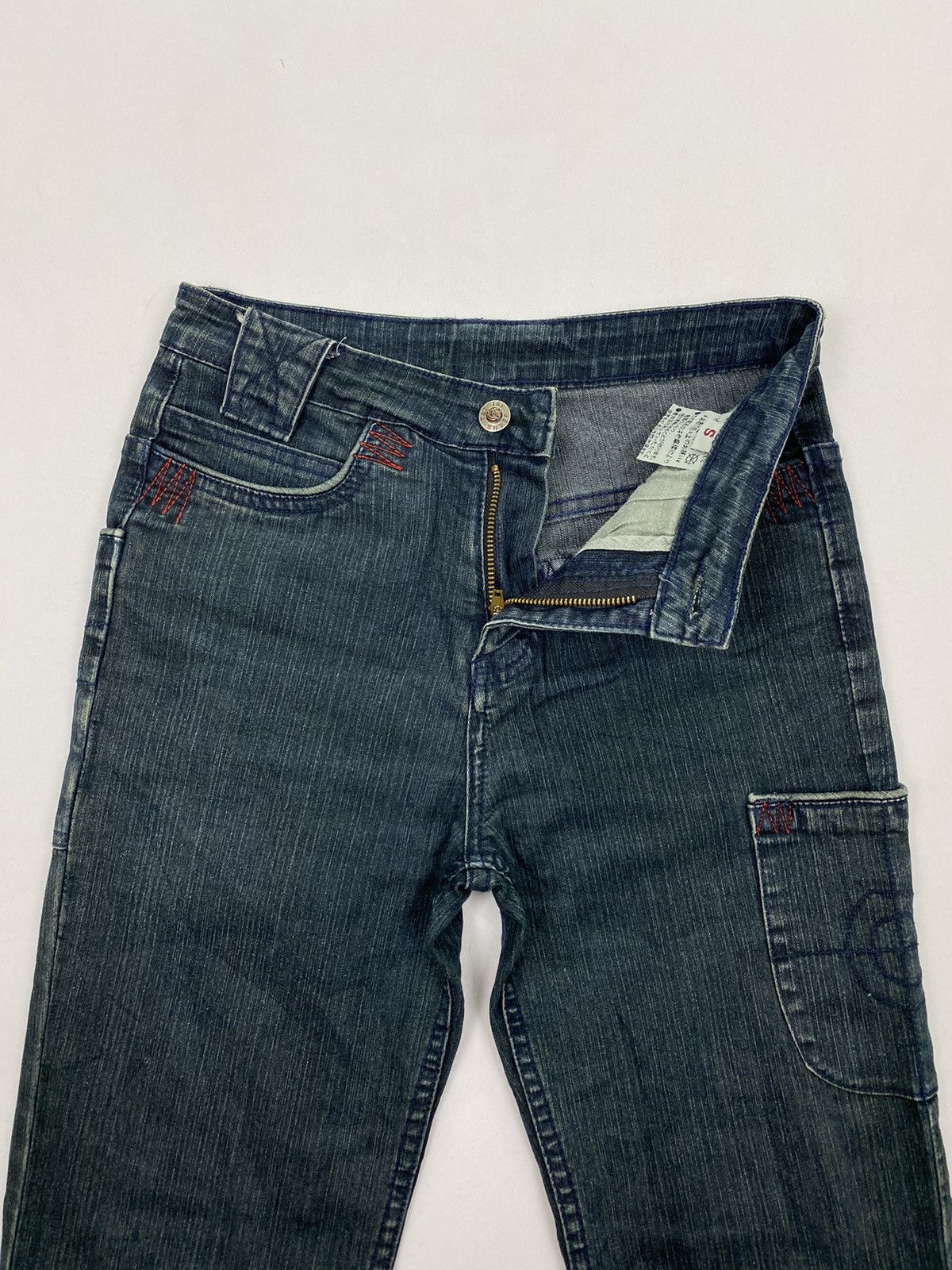 Japanese Brand T&T Flared Jeans Size US 26 / EU 42 - 7 Thumbnail