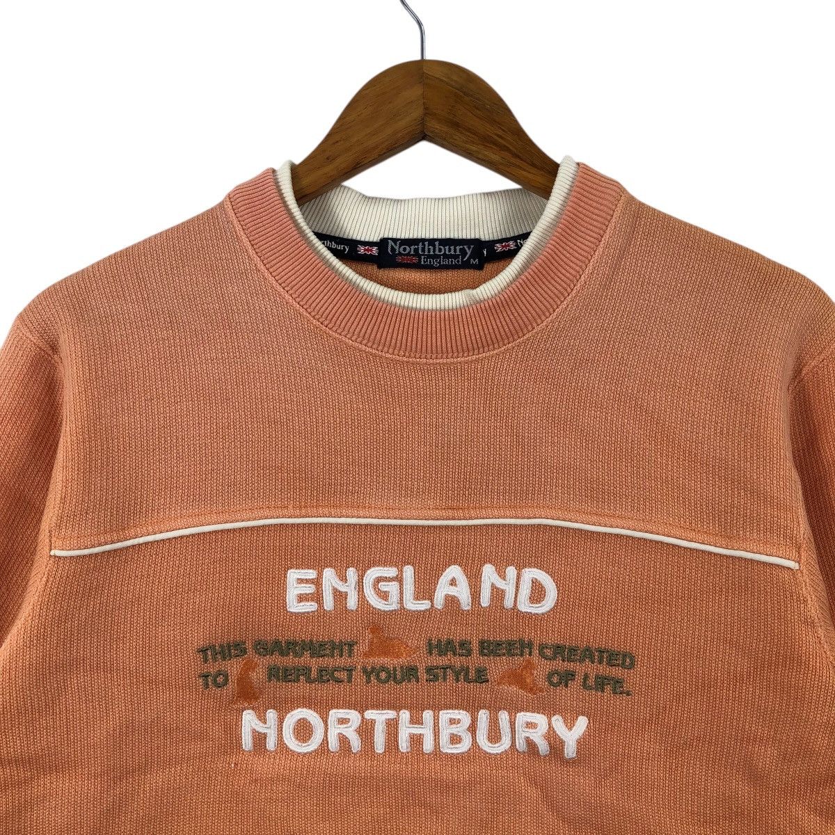 Vintage Vintage Northbury England Sweatshirt Big Logo Crewneck Size US M / EU 48-50 / 2 - 2 Thumbnail