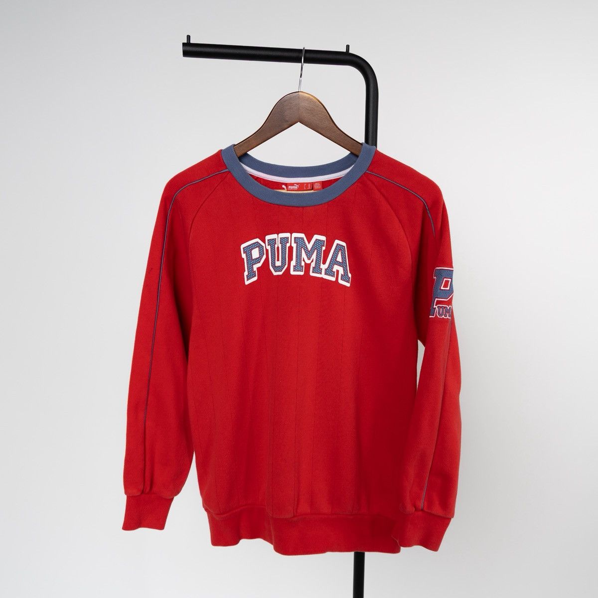 Puma Puma Vintage Unisex Sweatshirt Red Pullover Crewneck Y2K Size US XS / EU 42 / 0 - 4 Thumbnail