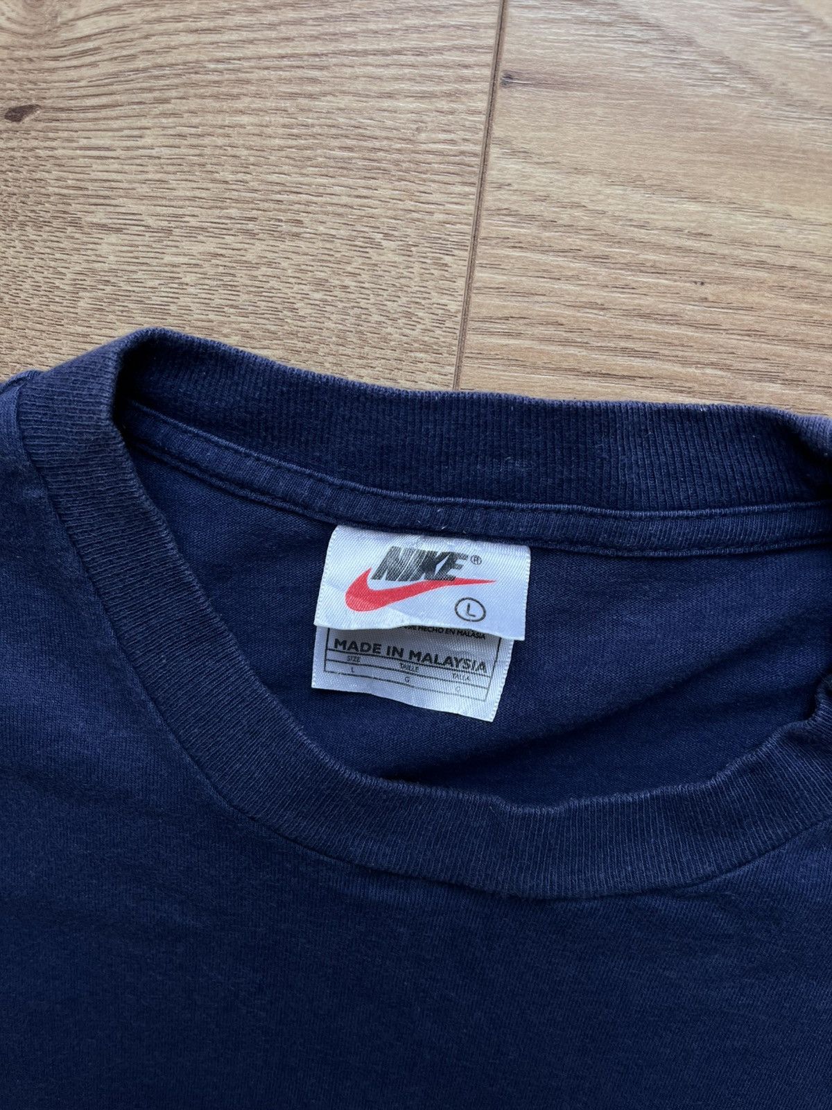 Nike 90’s NIKE RETRO BIG LOGO TEE SPELLOUT SWOOSH Y2K RARE Size US L / EU 52-54 / 3 - 3 Thumbnail