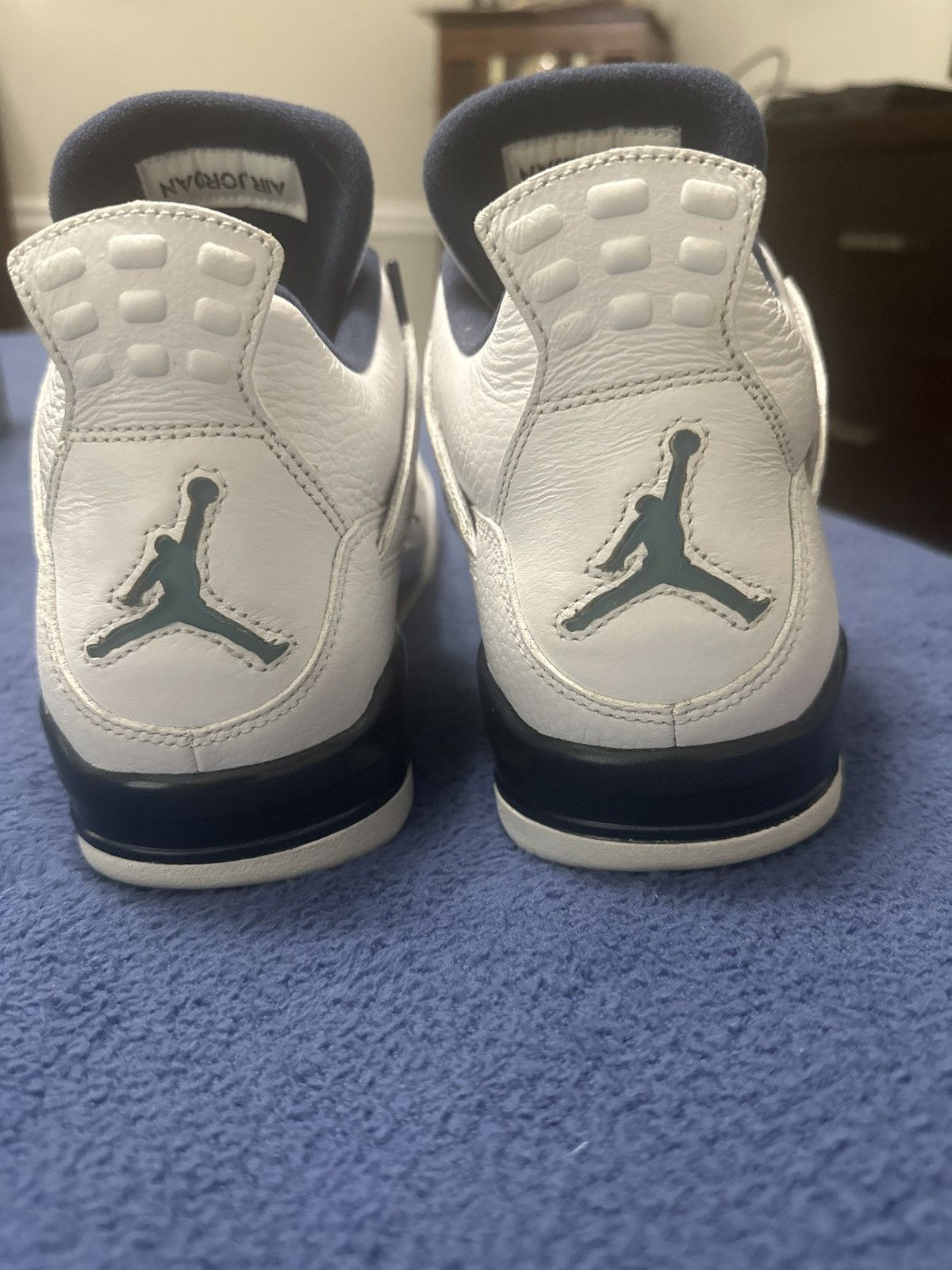 Jordan Brand Jordan 4 Retro Legend Blue Size US 11 / EU 44 - 5 Thumbnail