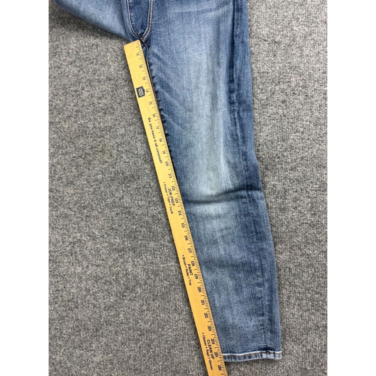 7 For All Mankind 7 For All Mankind Aubrey Jeans Women's 26 Light Blue Blair Authentic Tapered Jeans Size 26" / US 2 / IT 38 - 7 Thumbnail