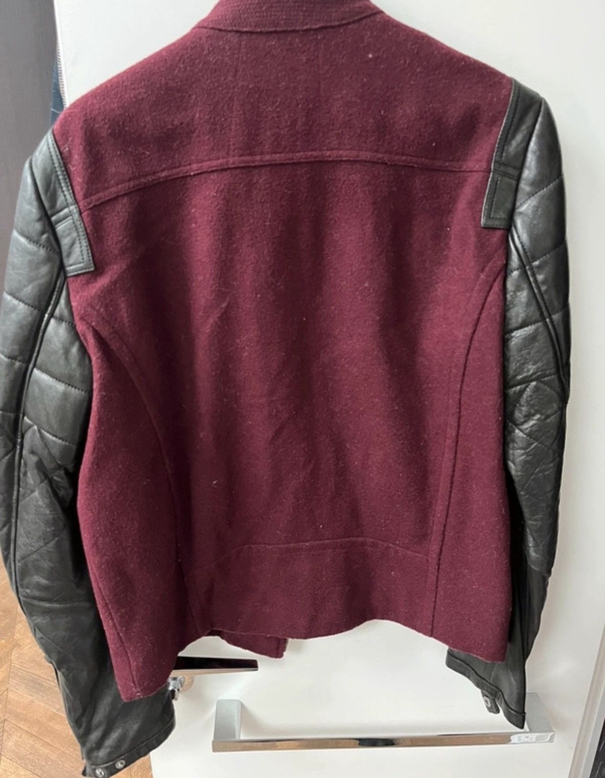 Yigal Azrouel Leather and wool Jacket Size US S / EU 44-46 / 1 - 9 Thumbnail