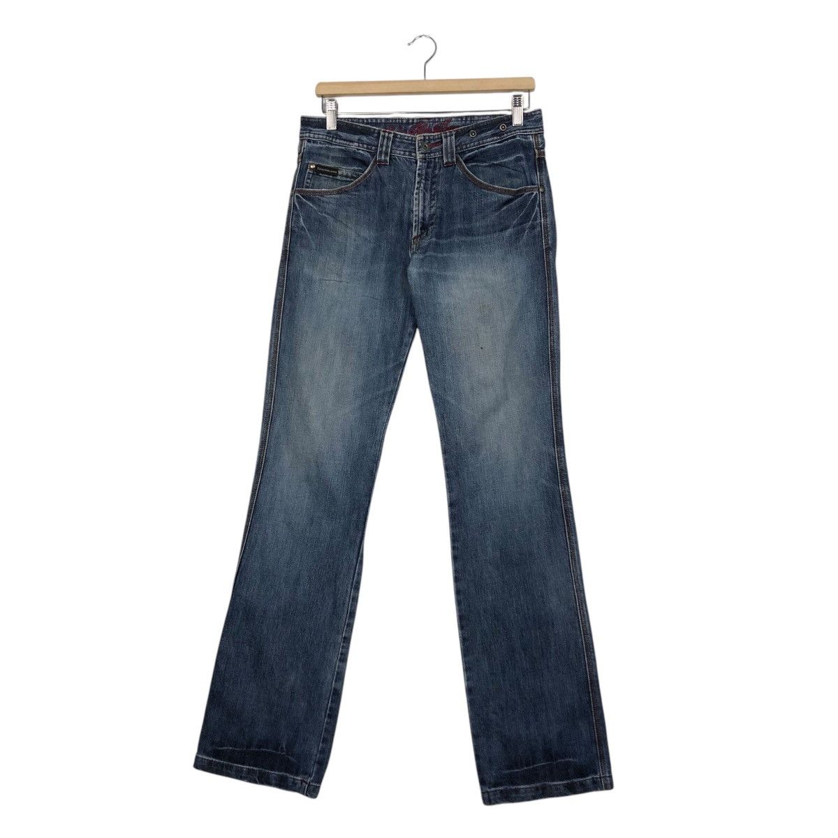 Calvin Klein 📌Vintage Denim Jeans Calvin Klein Jeans Bowcut Design Size 30" / US 8 / IT 44 - 2 Thumbnail
