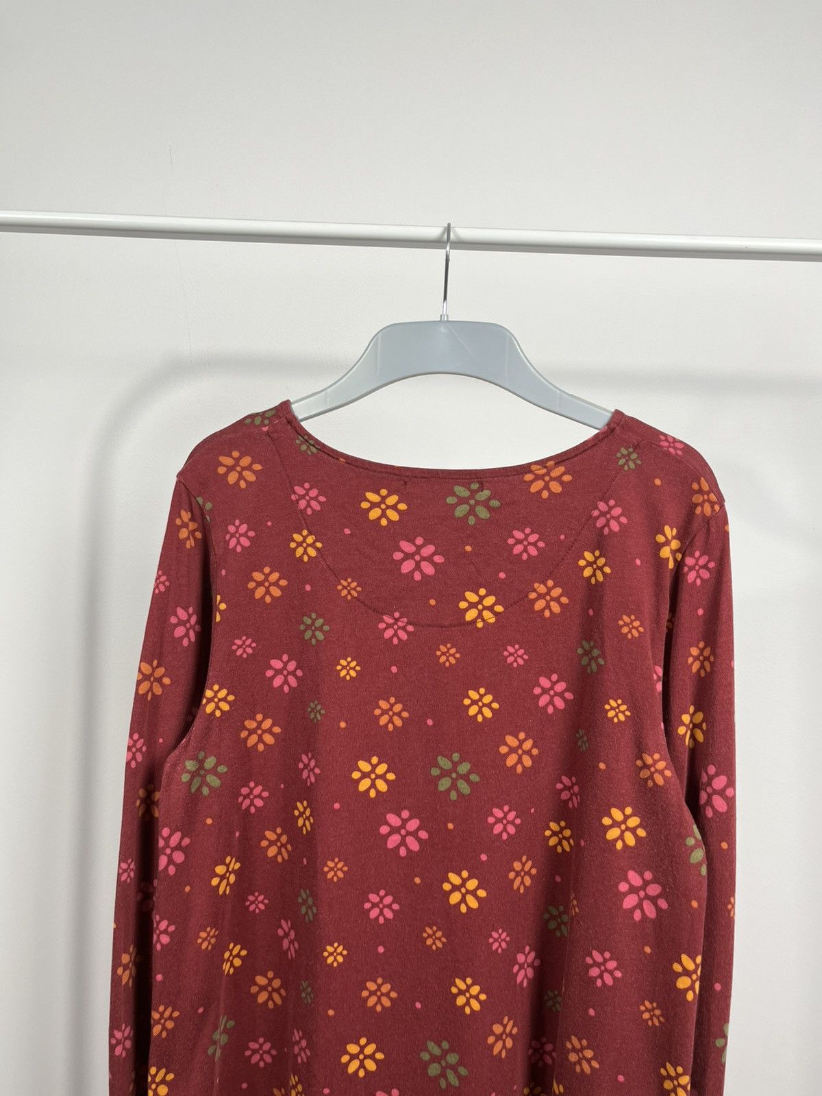 Gudrun Sjoden Gudrun Sjoden Floral Long Sleeve Tunic Top M Organic Cotton Size M / US 6-8 / IT 42-44 - 9 Thumbnail