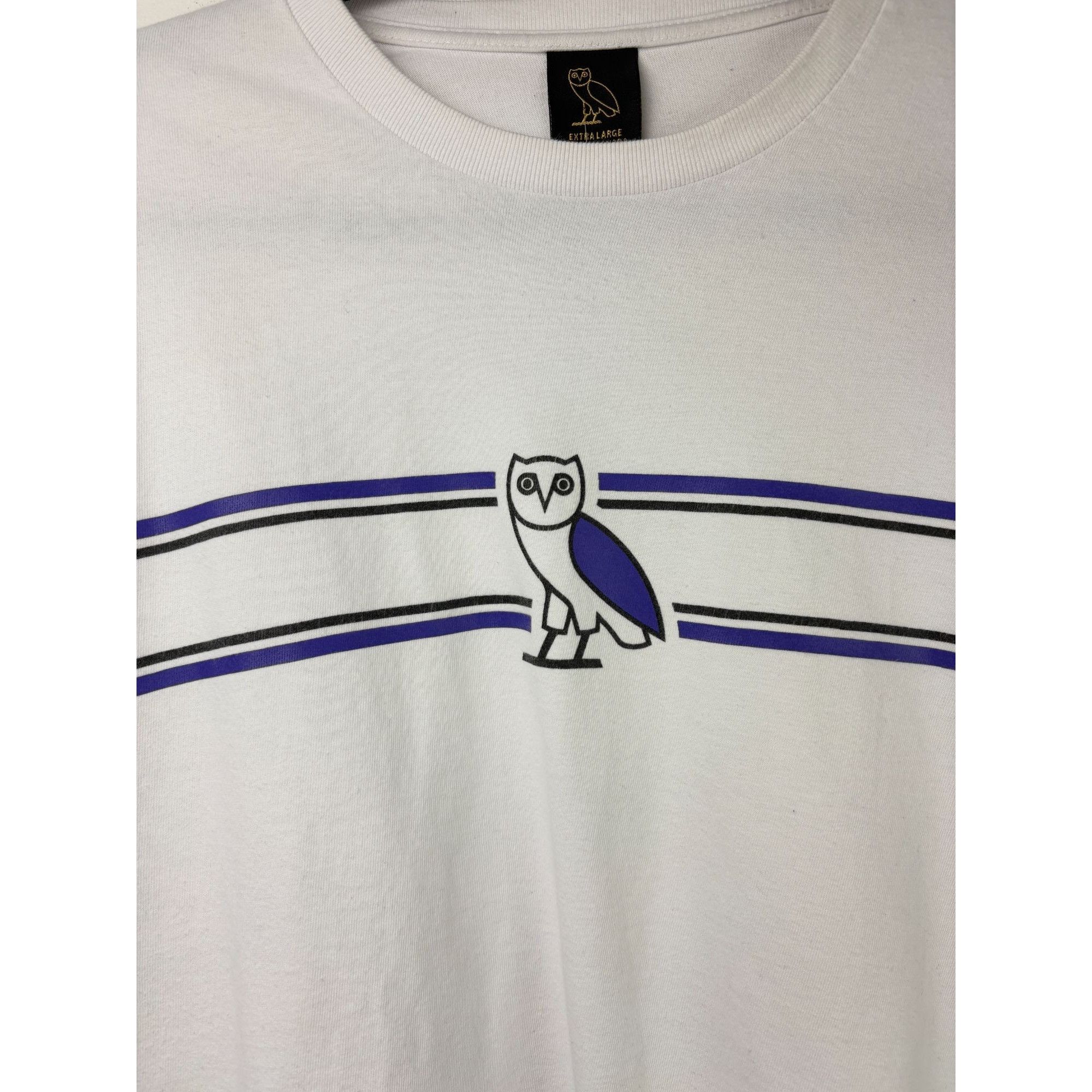 October's Very Own Ovo Purple Logo White Full Sleeves T Size US XL / EU 56 / 4 - 3 Thumbnail