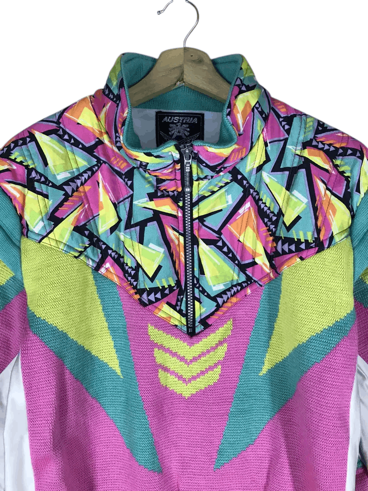 Asics Vintage 80's Austria Asics Ski Jackets Size M / US 6-8 / IT 42-44 - 3 Thumbnail