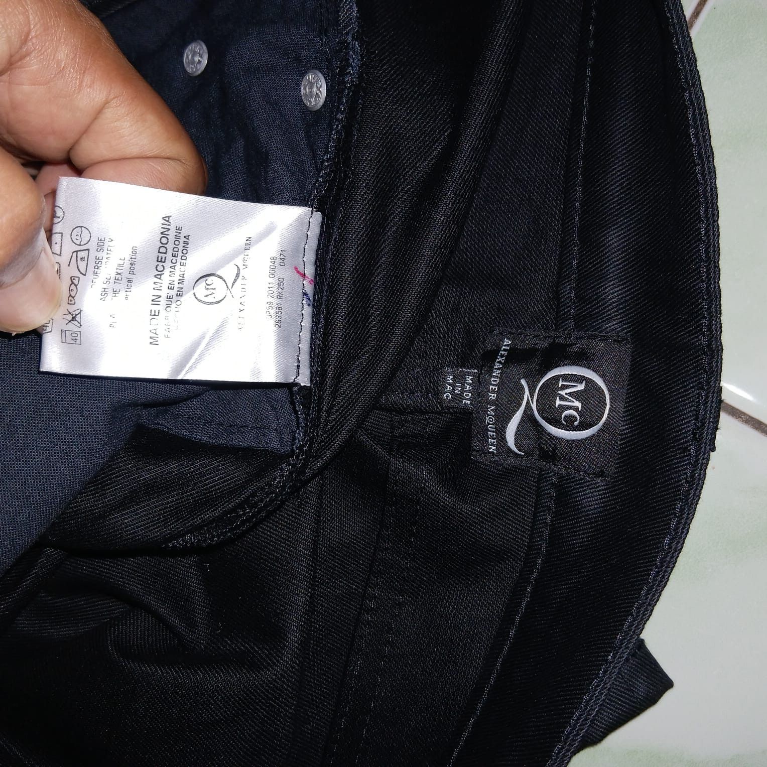 Alexander McQueen denim wax Alexander McQueen Size US 28 / EU 44 - 21 Thumbnail