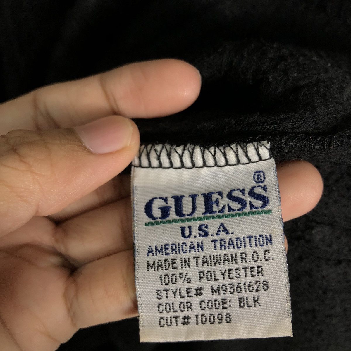 Guess 🔥90’s Vintage Knit Sweater Sweatshirt Guess USA Big Logo Size US M / EU 48-50 / 2 - 14 Thumbnail