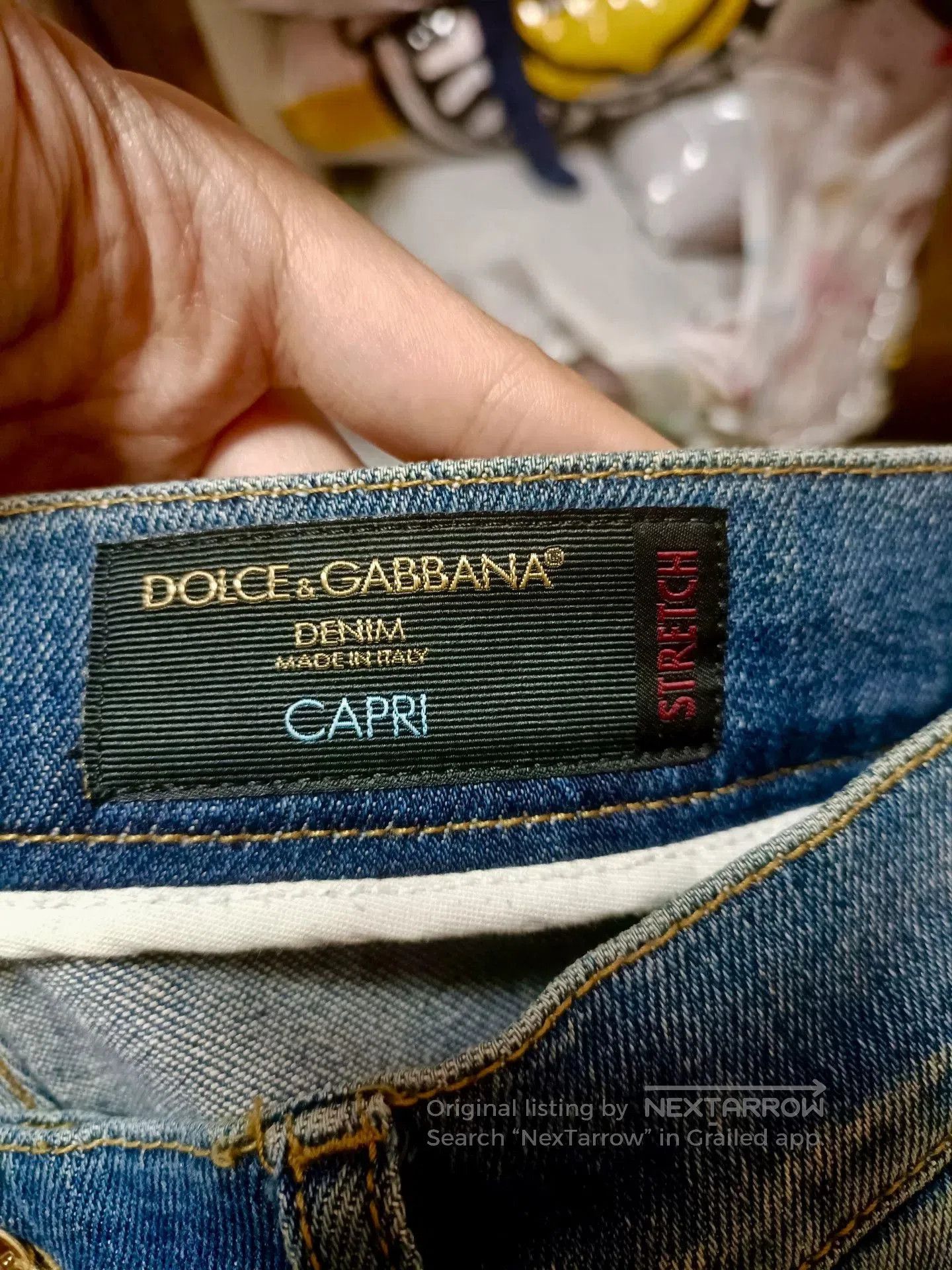 Dolce & Gabbana Dolce & Gabbana DG Showpiece Jeans. Size US 34 / EU 50 - 8 Thumbnail