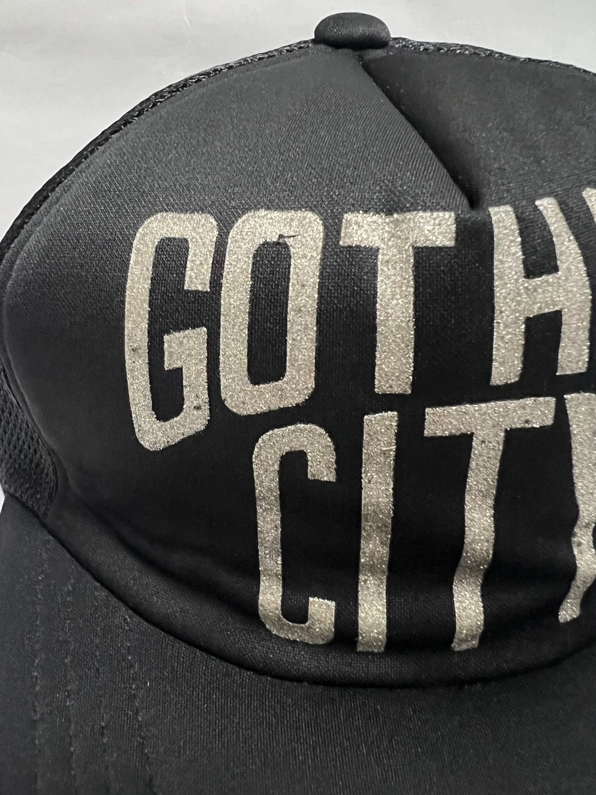 Number (N)ine Number (N)ine - Gotham City Trucker Hat Black/Silver Size ONE SIZE - 7 Thumbnail