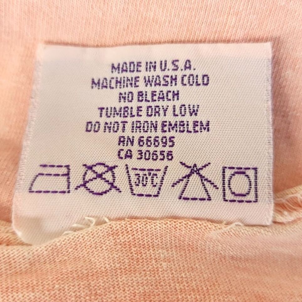 Pinko VINTAGE Glen Ivy Spa Tank Top Womens XL Pink Tank Womens XL Pink Cotton 90s Made In USA Size XL / US 12-14 / IT 48-50 - 7 Thumbnail