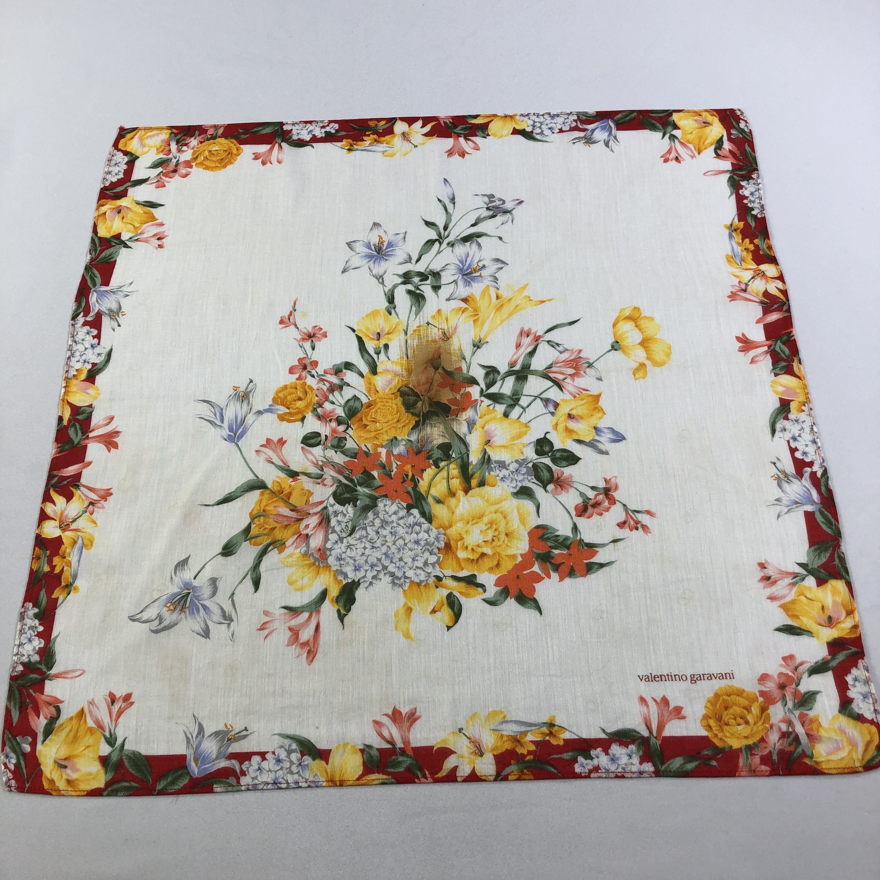 Valentino Garavani Handkerchief Neckerchief Bandana H1643