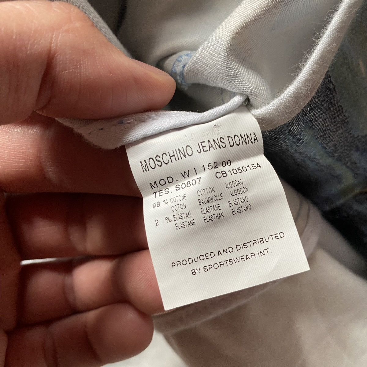 Moschino Moschino Jeans Blazer All Over Print Size M / US 6-8 / IT 42-44 - 5 Thumbnail