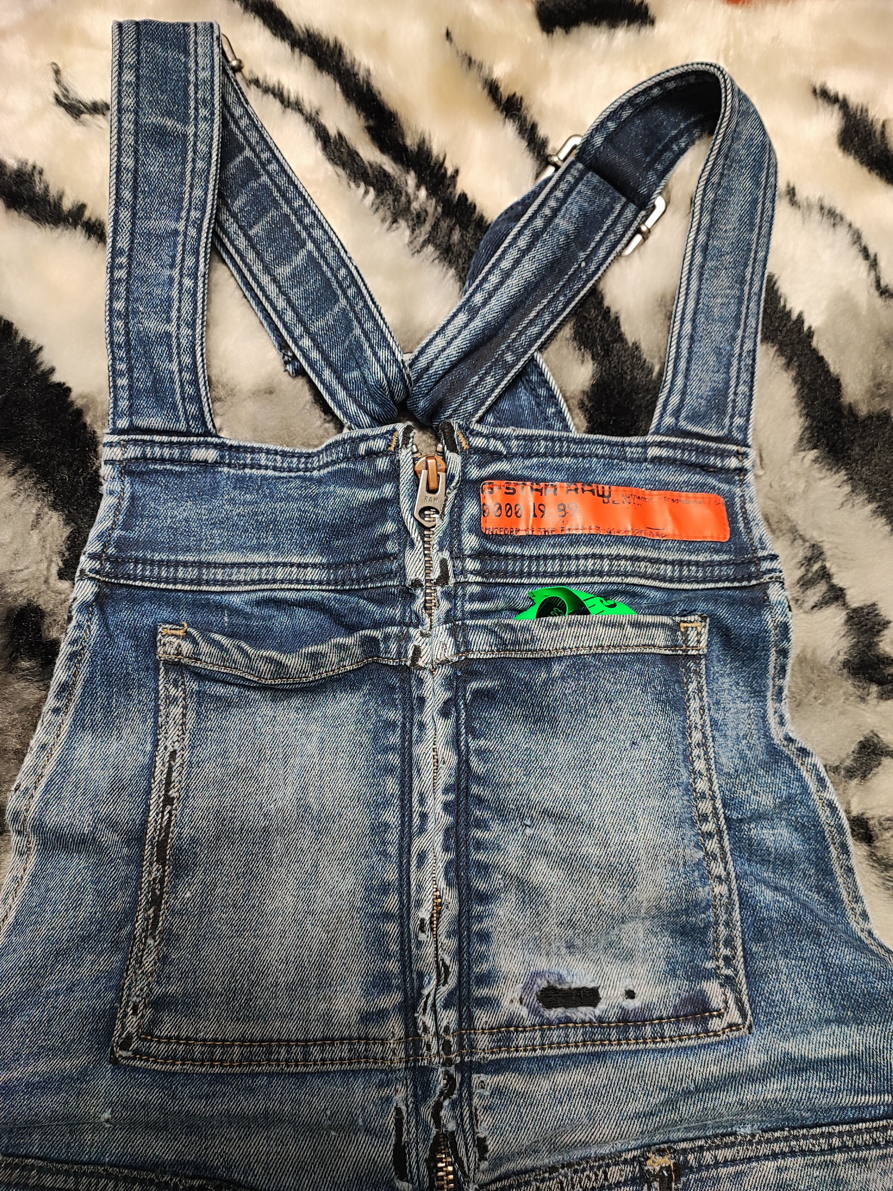 G-Star × Japanese Brand Jumpsuit Gstar Raw Denim Size US 31 - 9 Thumbnail
