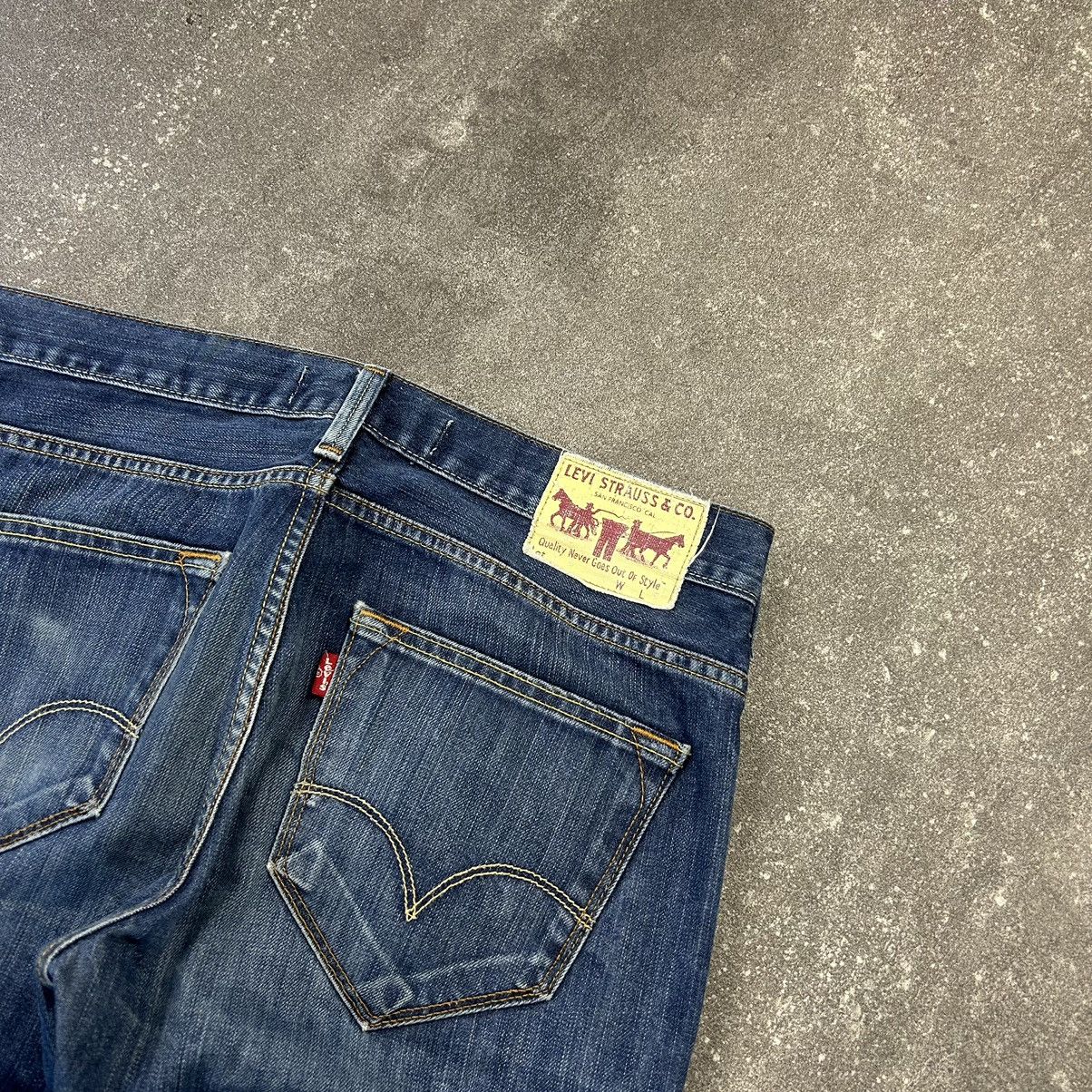 Levi's Levi's 504 Standard Jeans Washed Denim Vintage Staight Cut Size US 32 / EU 48 - 3 Thumbnail