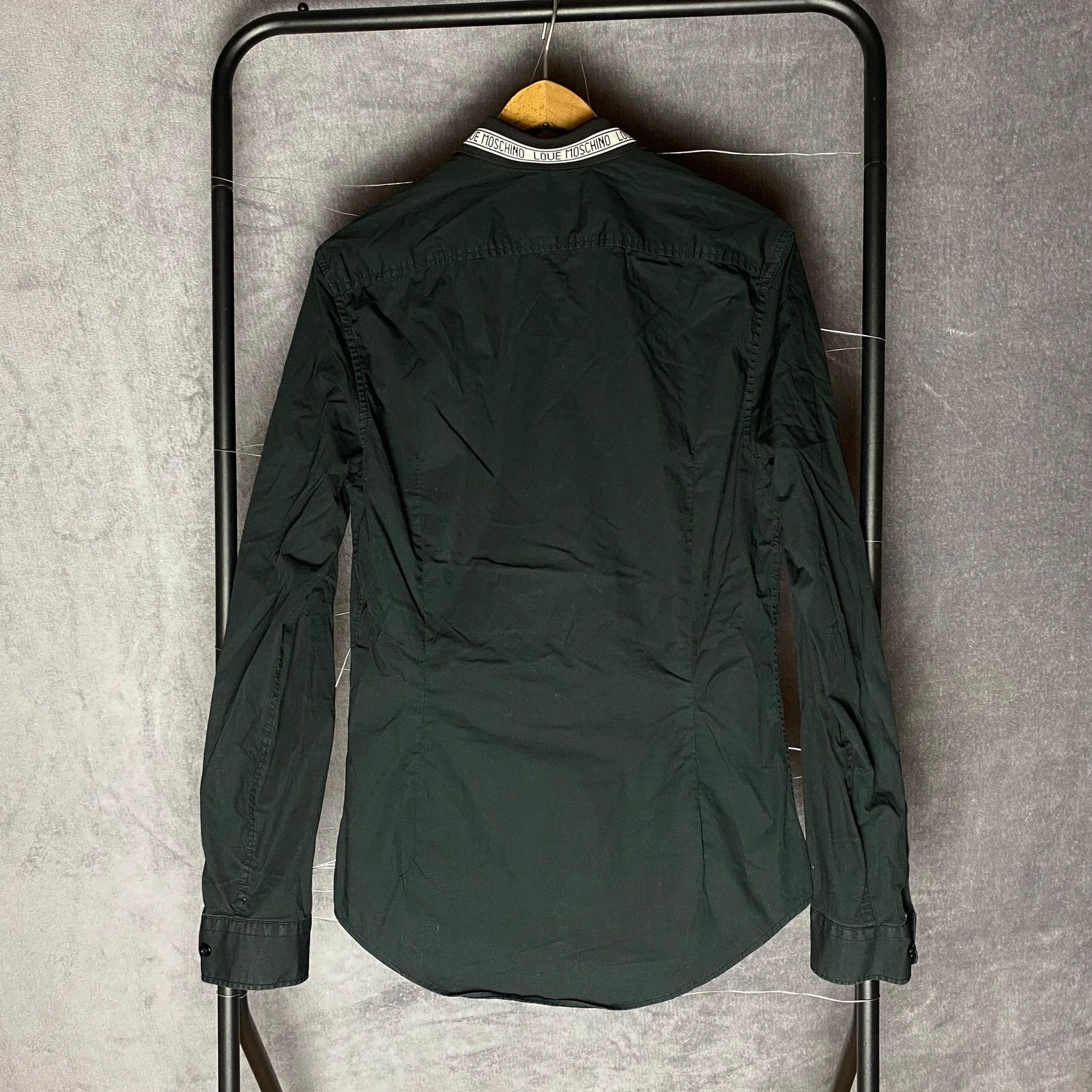 Designer × Love Moschino Love Moschino pocket lognsleeve shirt spellout Size M / US 6-8 / IT 42-44 - 2 Thumbnail