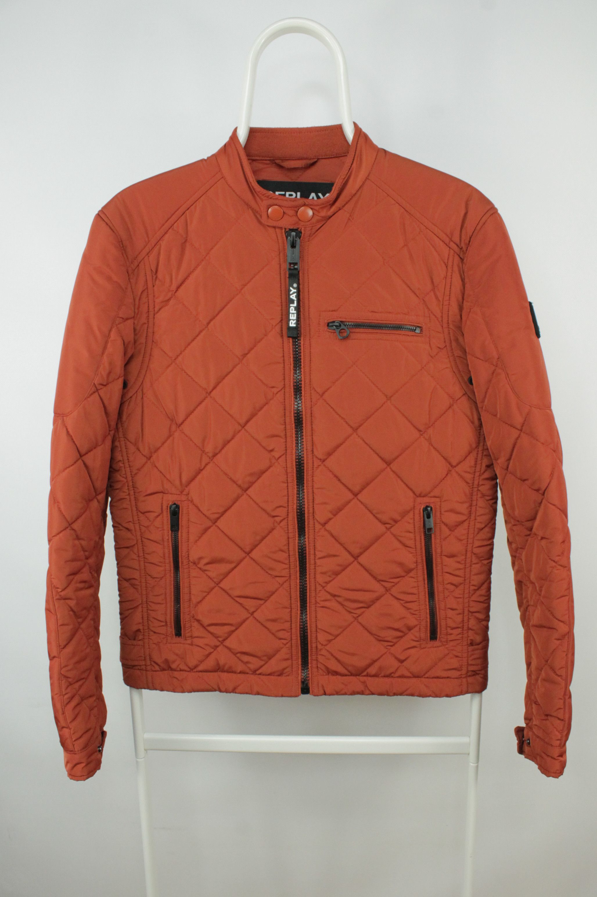 Replay Replay Quilted Biker Jacket Men's Size US S / EU 44-46 / 1 - 3 Thumbnail