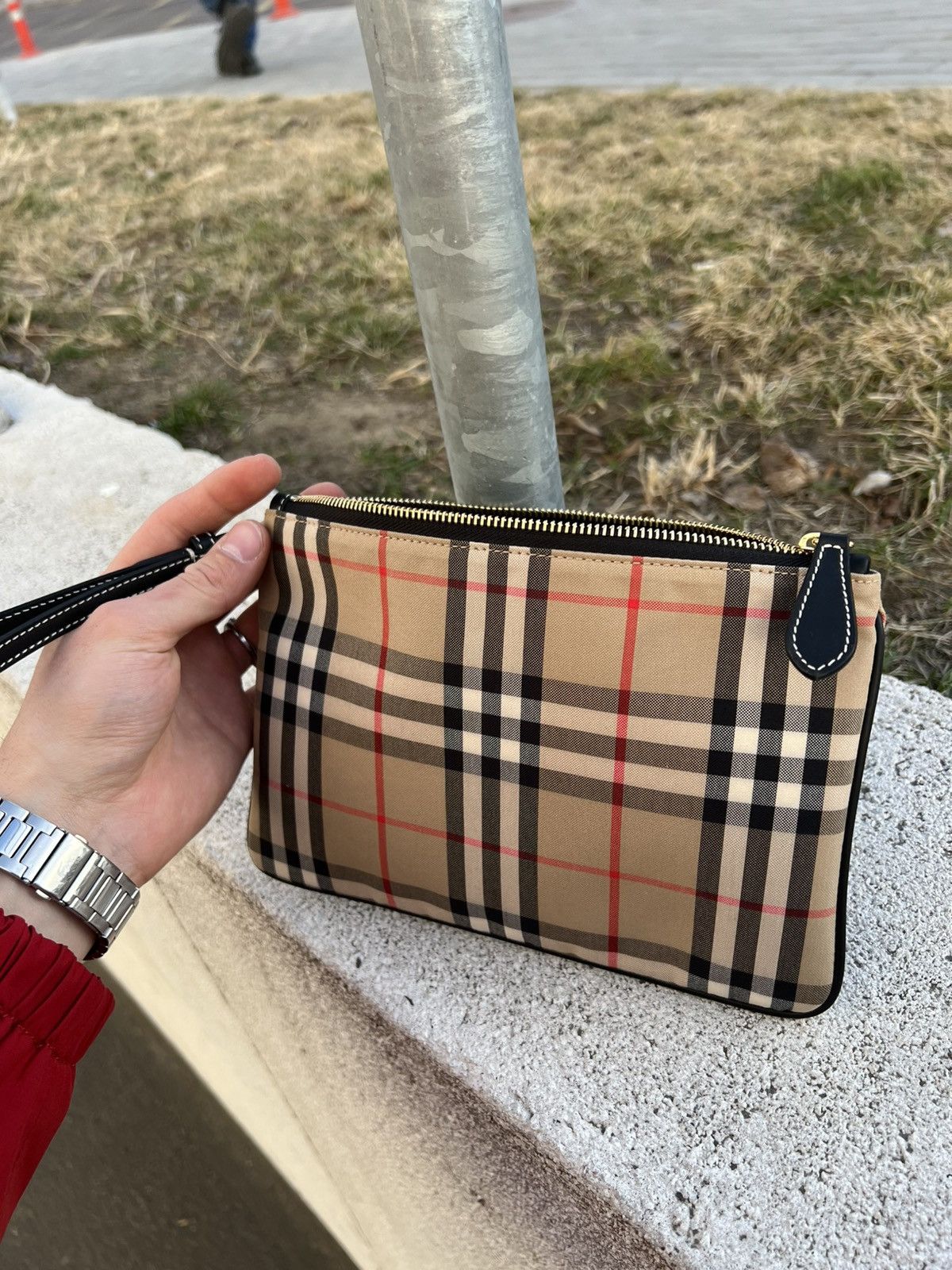 Burberry Burberry Nova Check Mini Boston Bag | Grailed