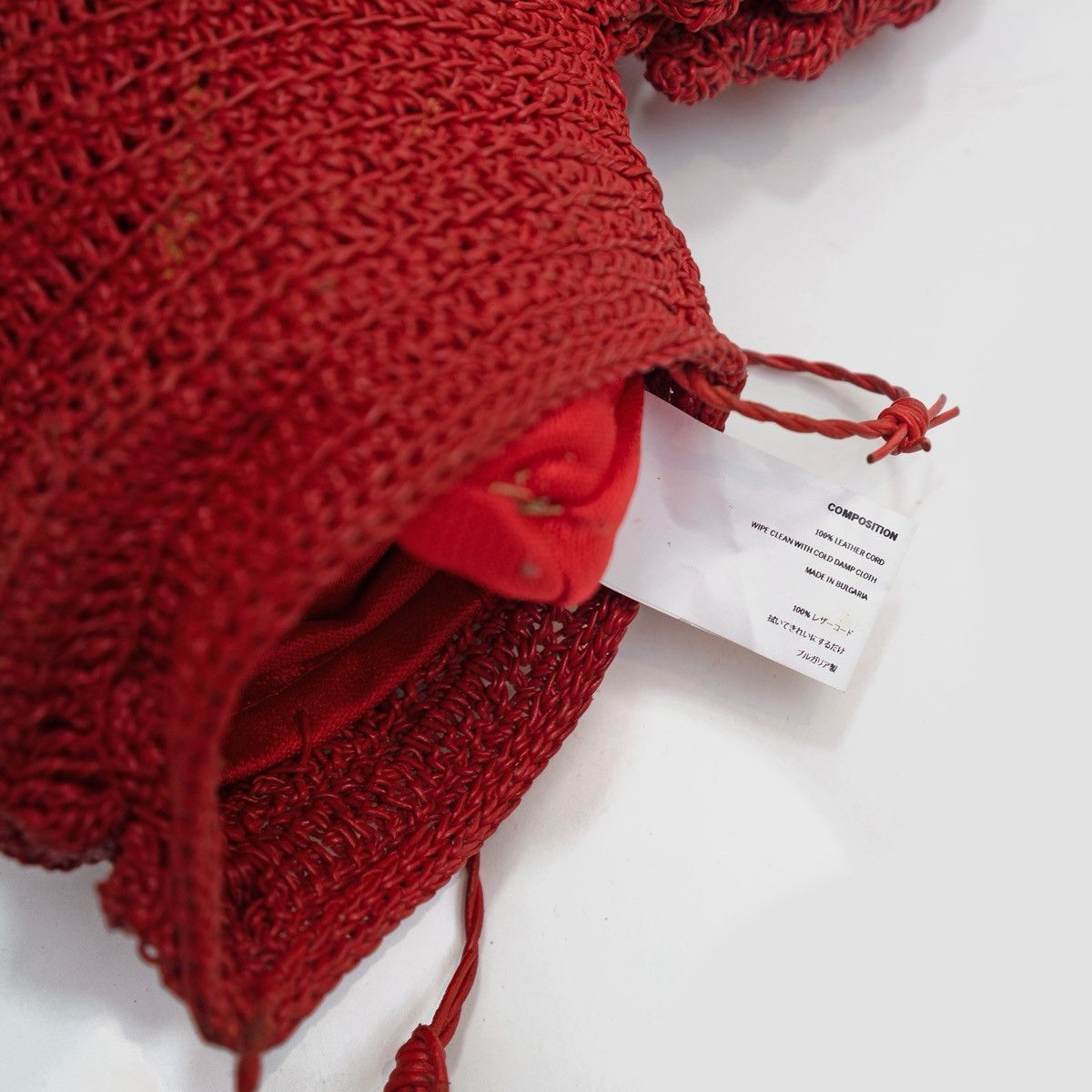 Kiko Kostadinov Spring Summer 2020 Red Corno Bag Size ONE SIZE - 5 Thumbnail