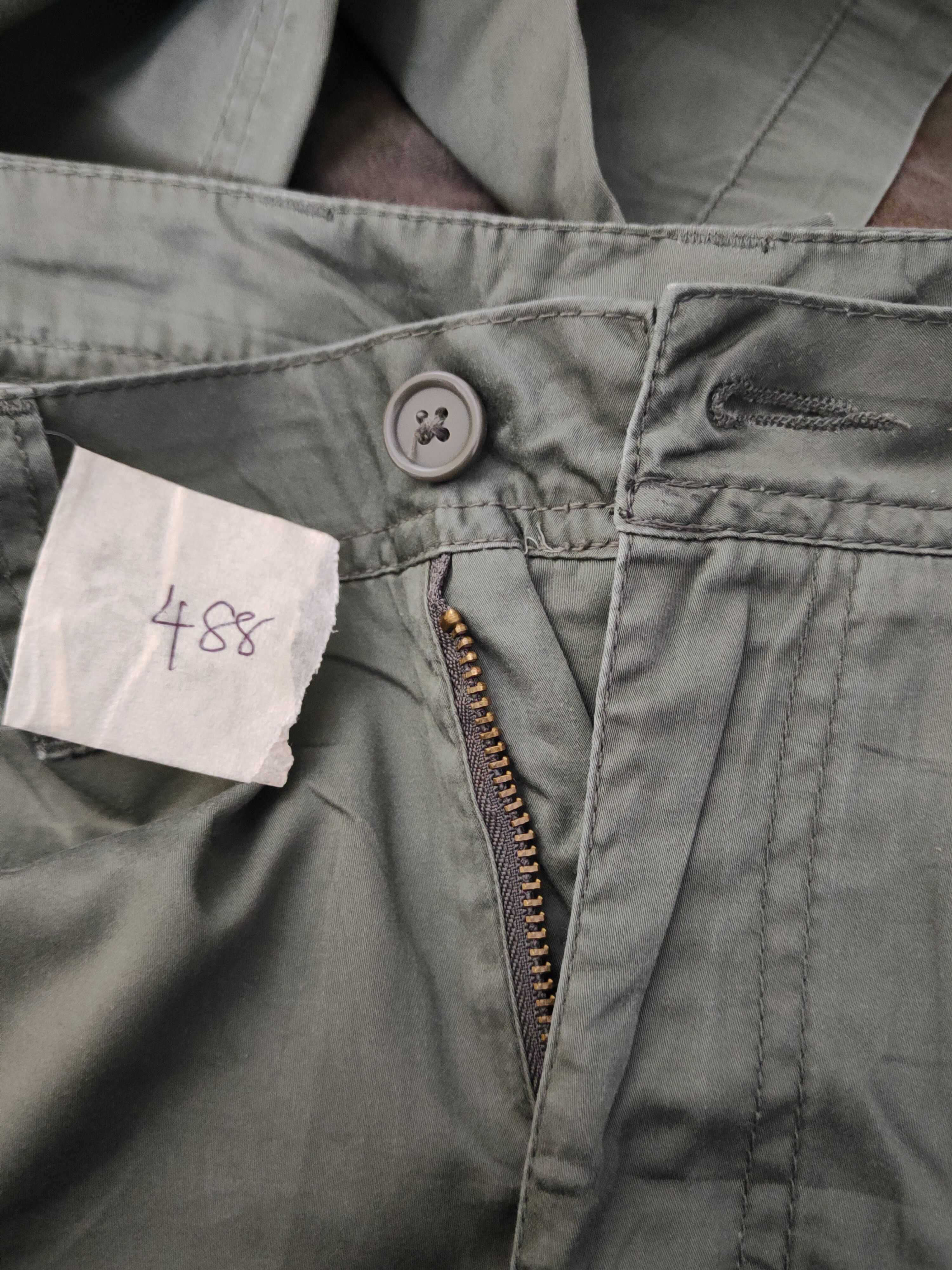 Japanese Brand DL Japanese Brand Green utility Multipocket Cargo Pants #488 Size US 31 - 13 Thumbnail