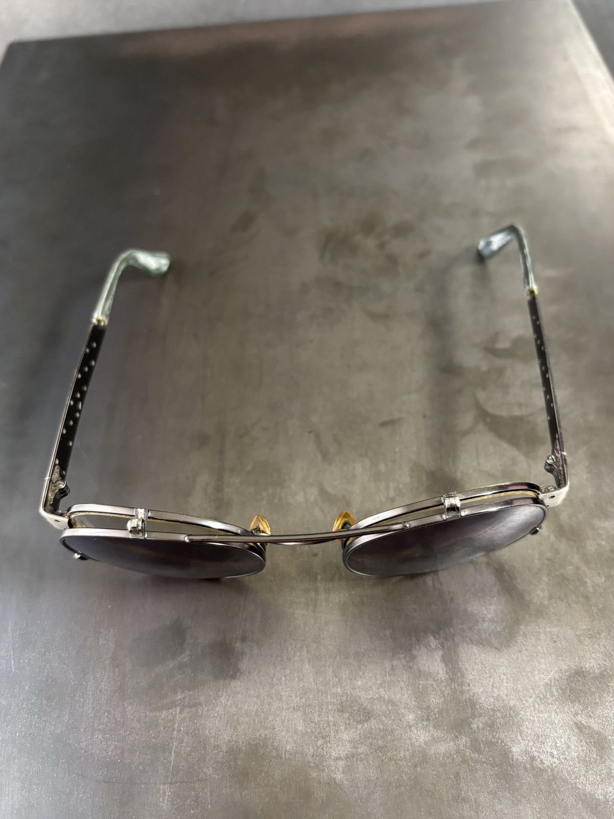 Giorgio Armani Vintage Giorgio Armani Sunglasses Frames Flip Up Glasses 657 Size ONE SIZE - 5 Thumbnail
