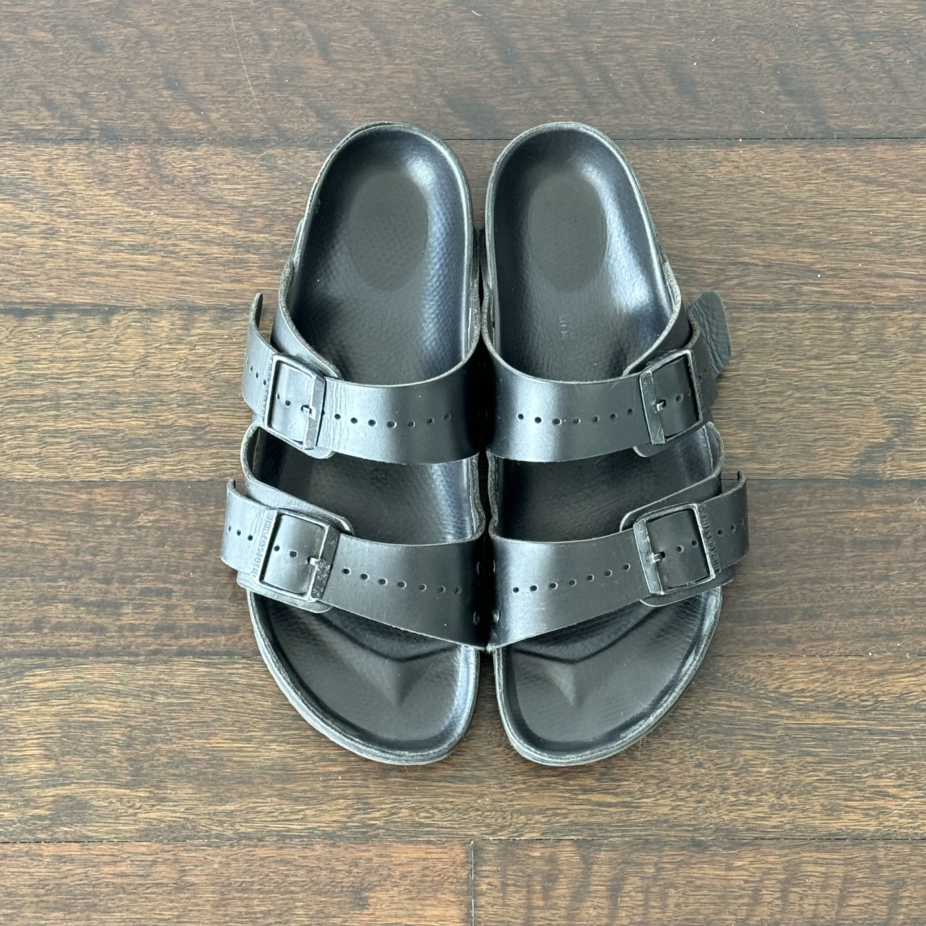 Pre-owned Birkenstock X Rick Owens Arizona Shoes In Black