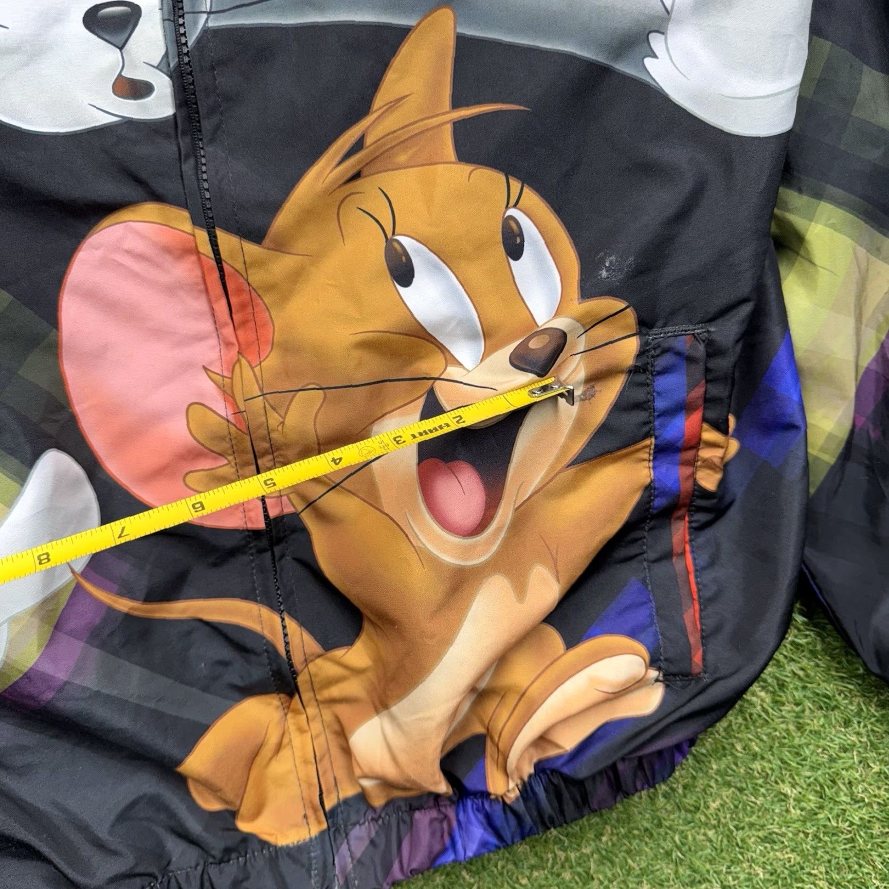 Members Only Members Only Jacket Mens Small Tom and Jerry All Over Print Hood Zip AOP Collab Size US S / EU 44-46 / 1 - 4 Thumbnail
