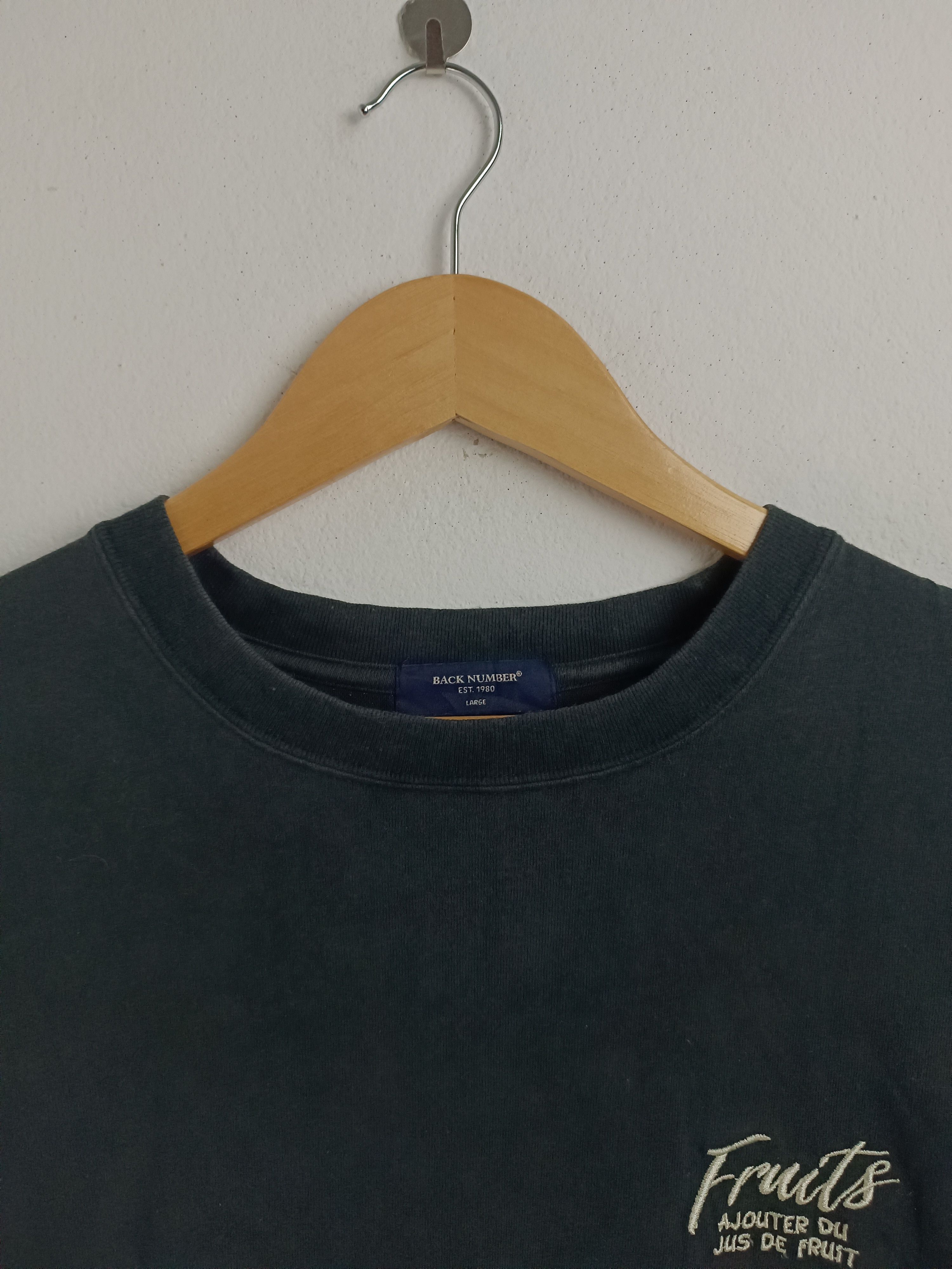 Japanese Brand VINTAGE BACK NUMBER COCKTAIL DE FRUIT EMBROIDERY VERY RARE Size US L / EU 52-54 / 3 - 18 Thumbnail