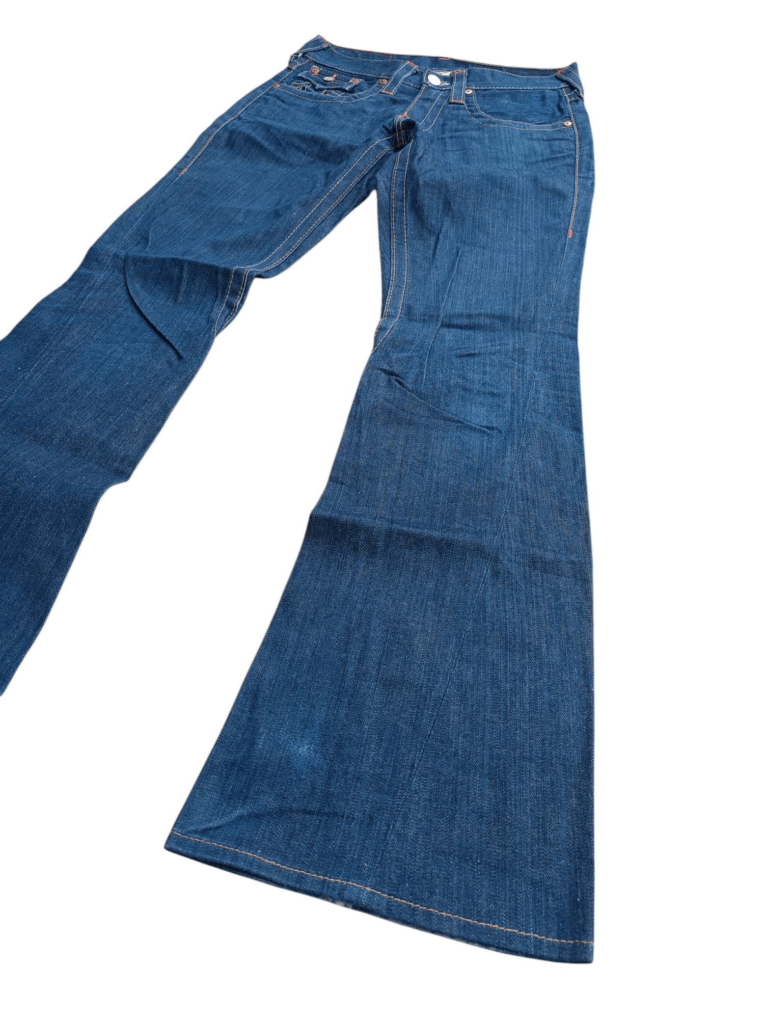 True Religion × Vintage VINTAGE 💥 True Religion Joey Flare Jeans TR019 Size US 32 / EU 48 - 2 Thumbnail