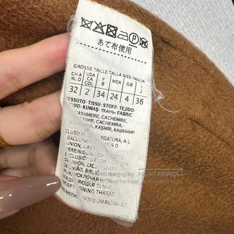 Max Mara Max Mara Caramel Cashmere Coat Size XS / US 0-2 / IT 36-38 - 3 Thumbnail