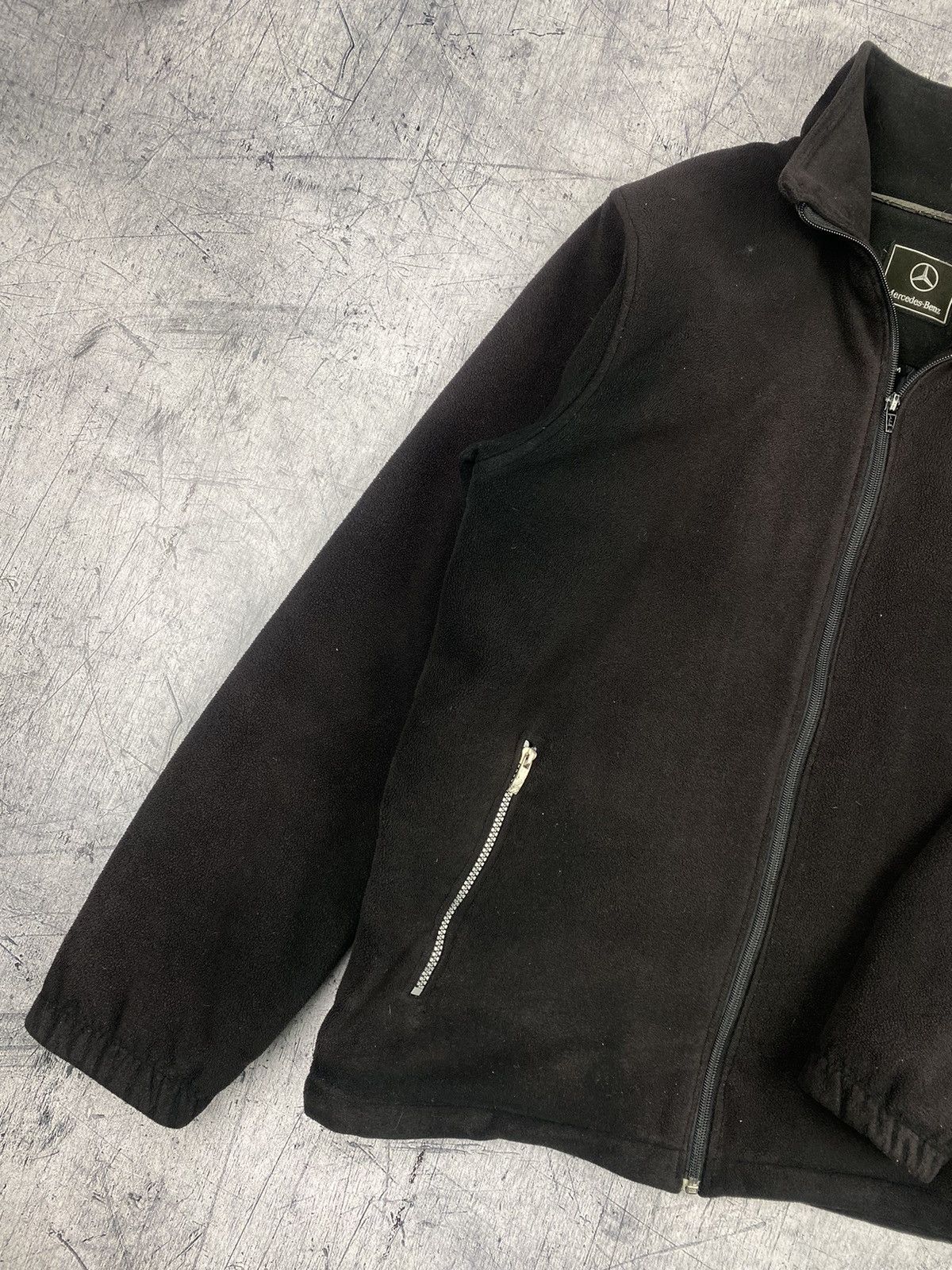 Mercedes-Benz × Vintage Vintage Mercedes Benz Service Racing Fleece Jacket Size US M / EU 48-50 / 2 - 4 Thumbnail
