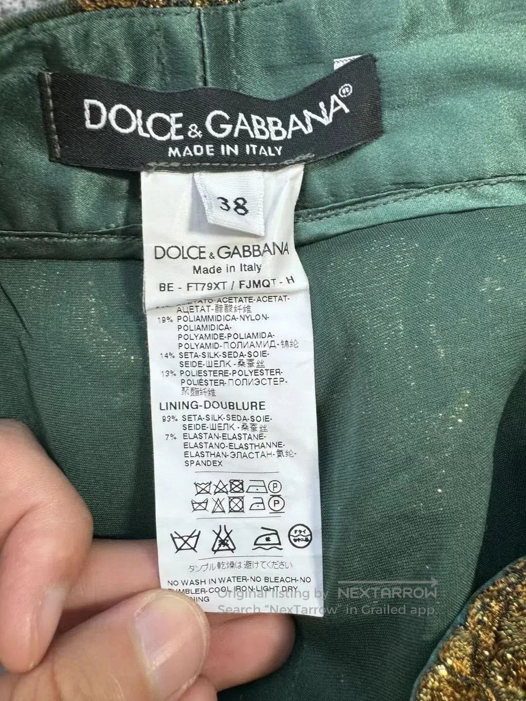 Dolce & Gabbana Dolce & Gabbana Intricate Embossed Shorts. Size US 38 / EU 54 - 3 Thumbnail