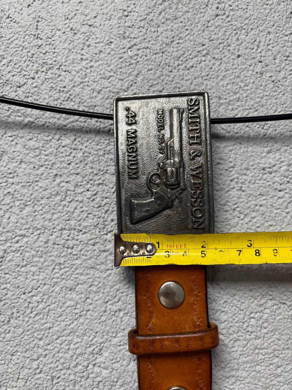 Other Smith Wesson mens leather belt 44 Magnum Size ONE SIZE - 10 Thumbnail