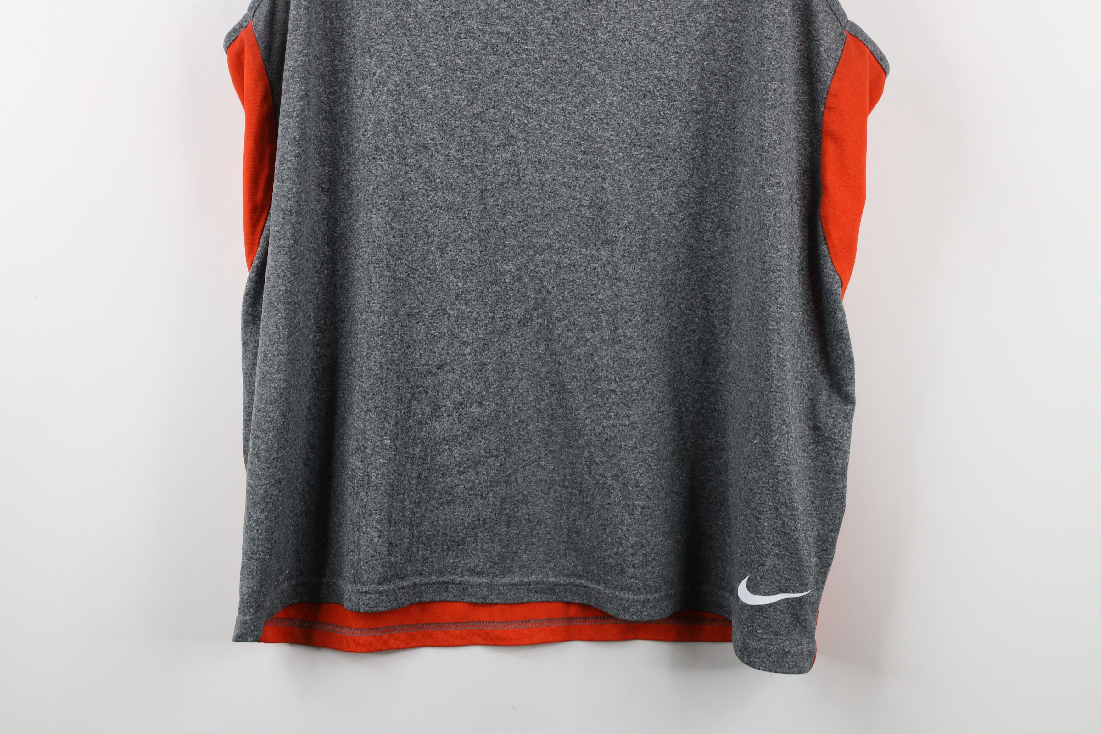 Nike × Vintage Nike Cleveland Browns Football Tank Top T-Shirt Heather Gray Size US L / EU 52-54 / 3 - 3 Thumbnail