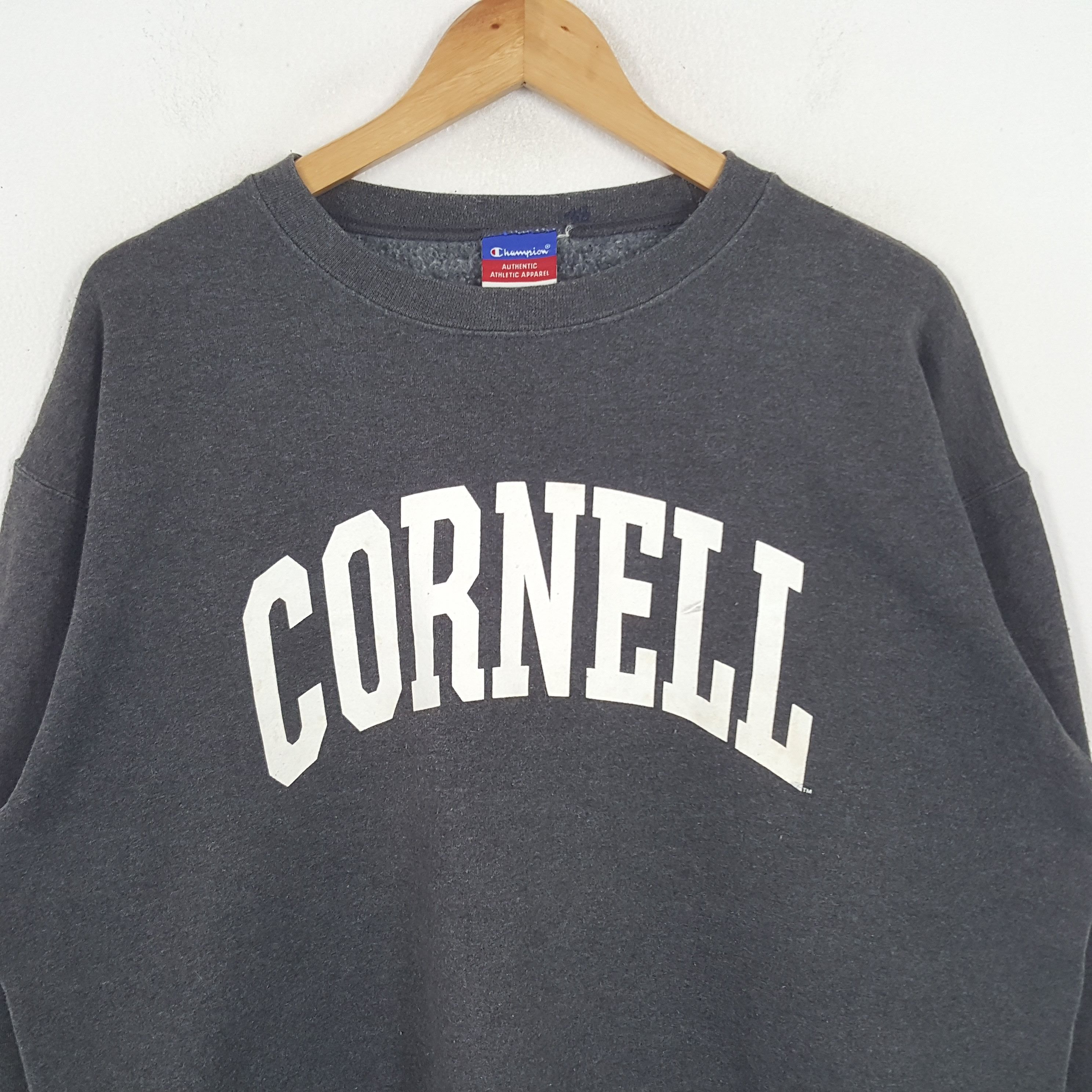 Champion × Vintage Vintage Champion Cornell University Sport Style Sweatshirt Size US L / EU 52-54 / 3 - 2 Thumbnail