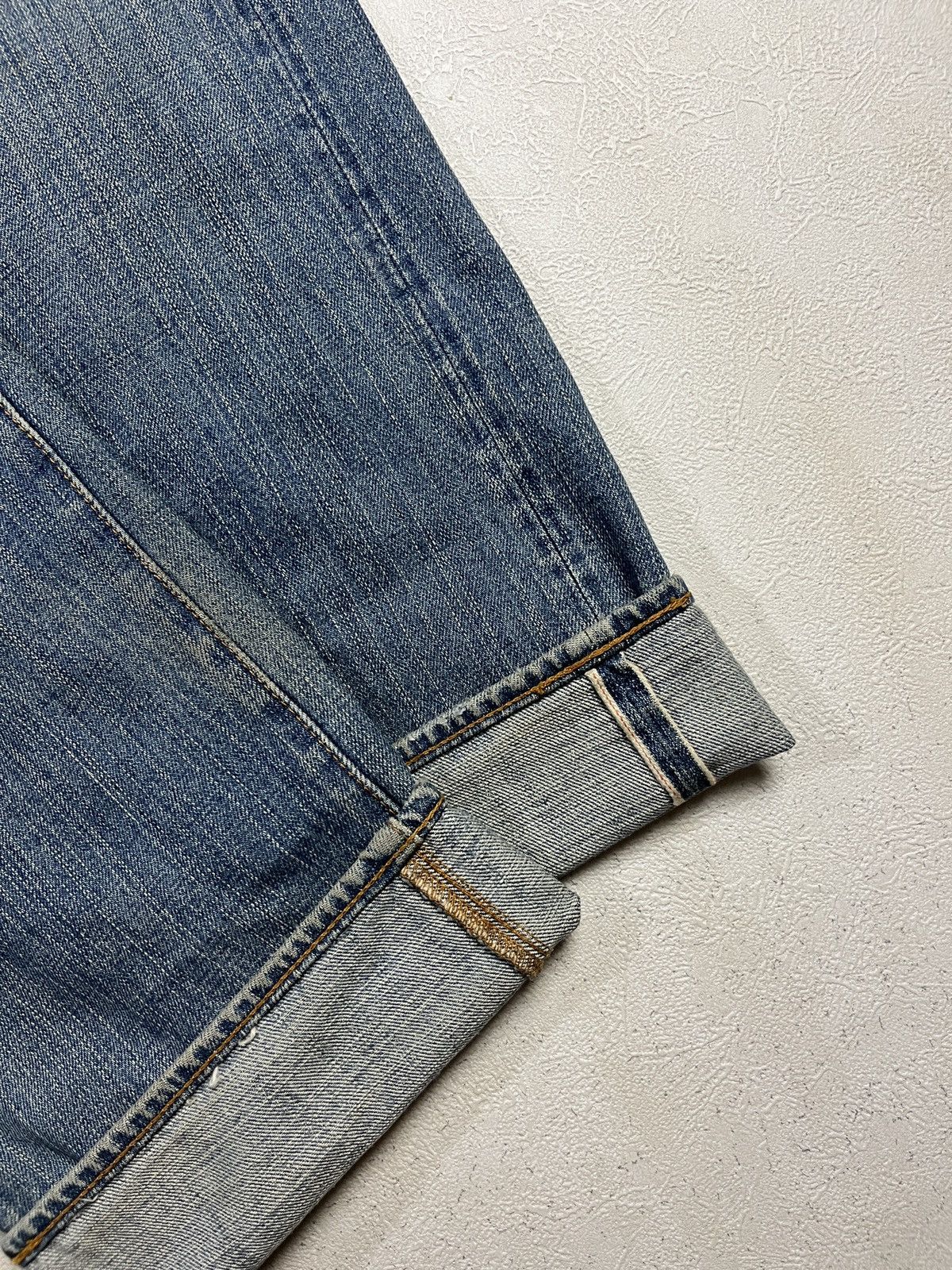 Evisu Evisu Paris Embroidered Dust-Wash Jeans Size US 32 / EU 48 - 17 Thumbnail